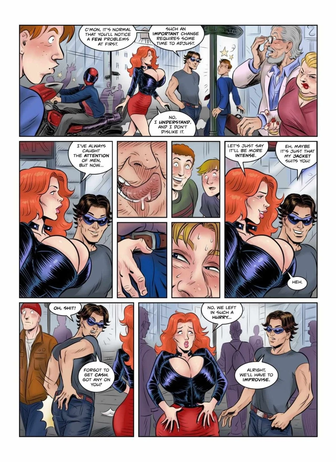 Secret Domination League porn comic picture 13