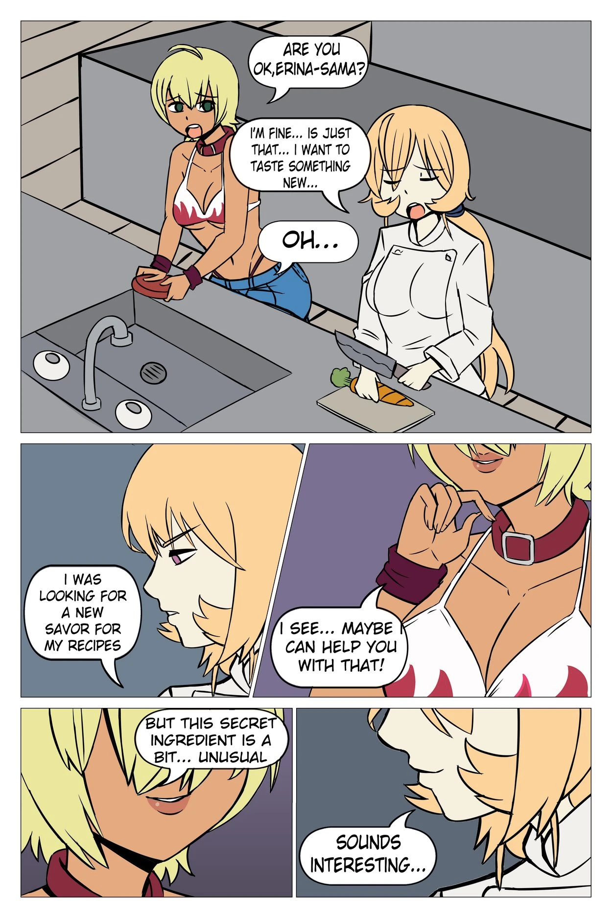 Secret Ingredient porn comic picture 2