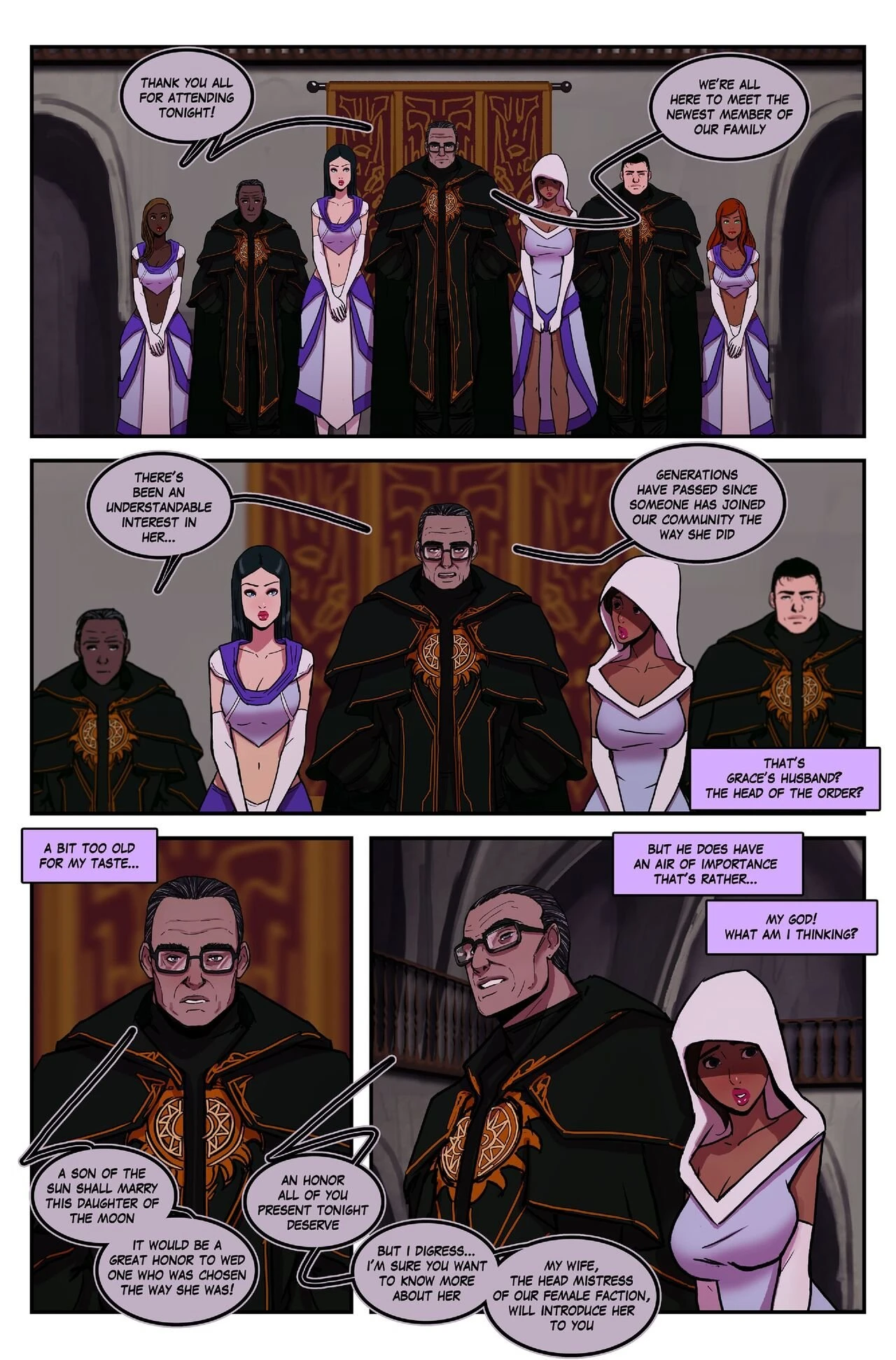 Secret Society porn comic picture 38