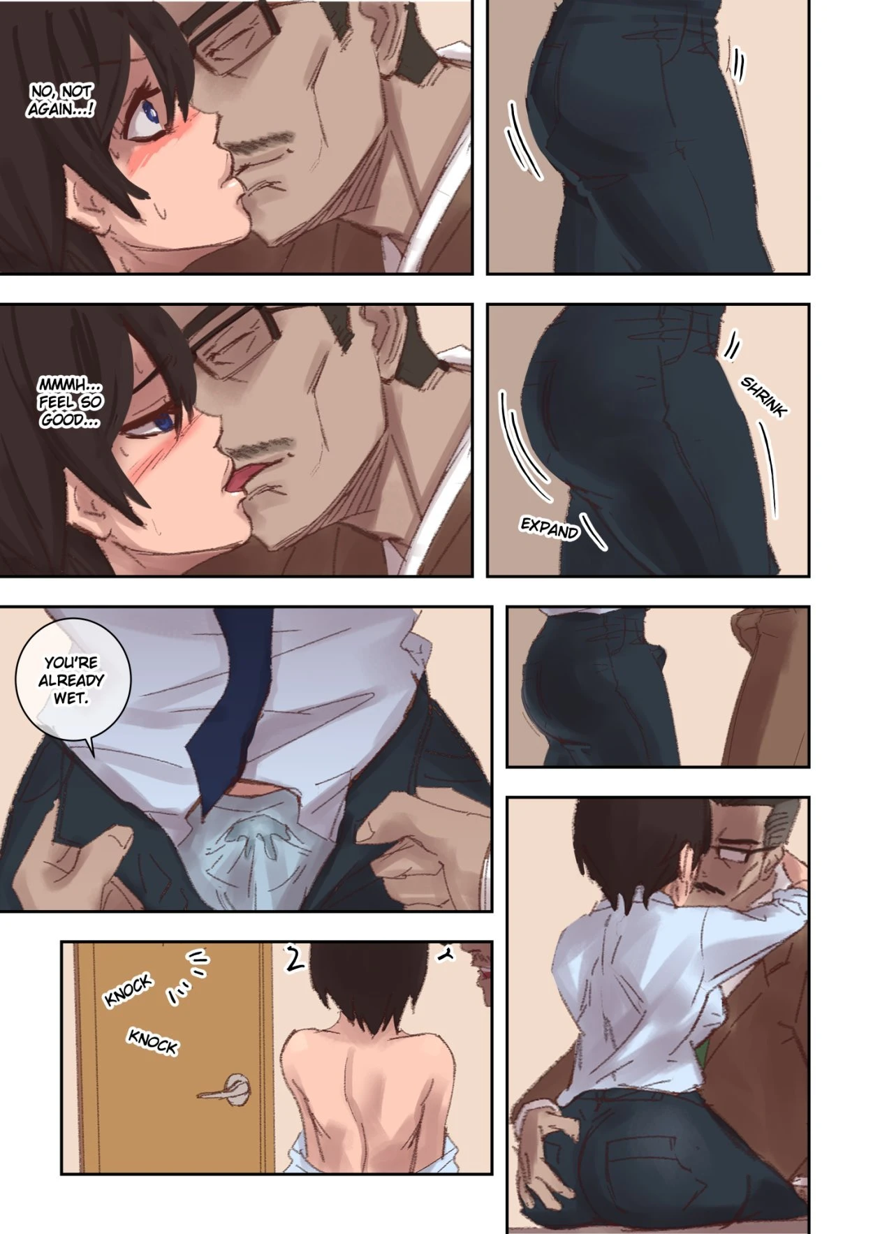 Secretary Replacement porn comic picture 11