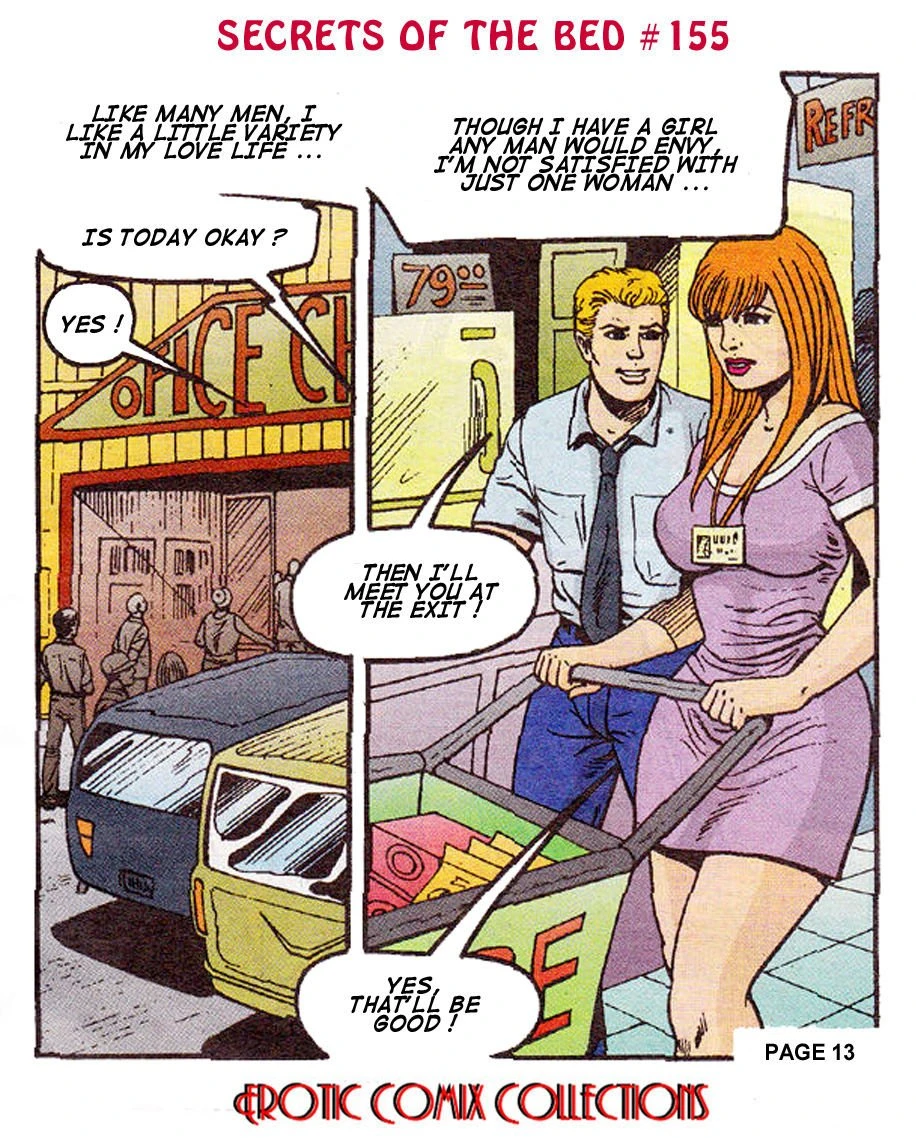 SECRETS OF THRE BED porn comic picture 15