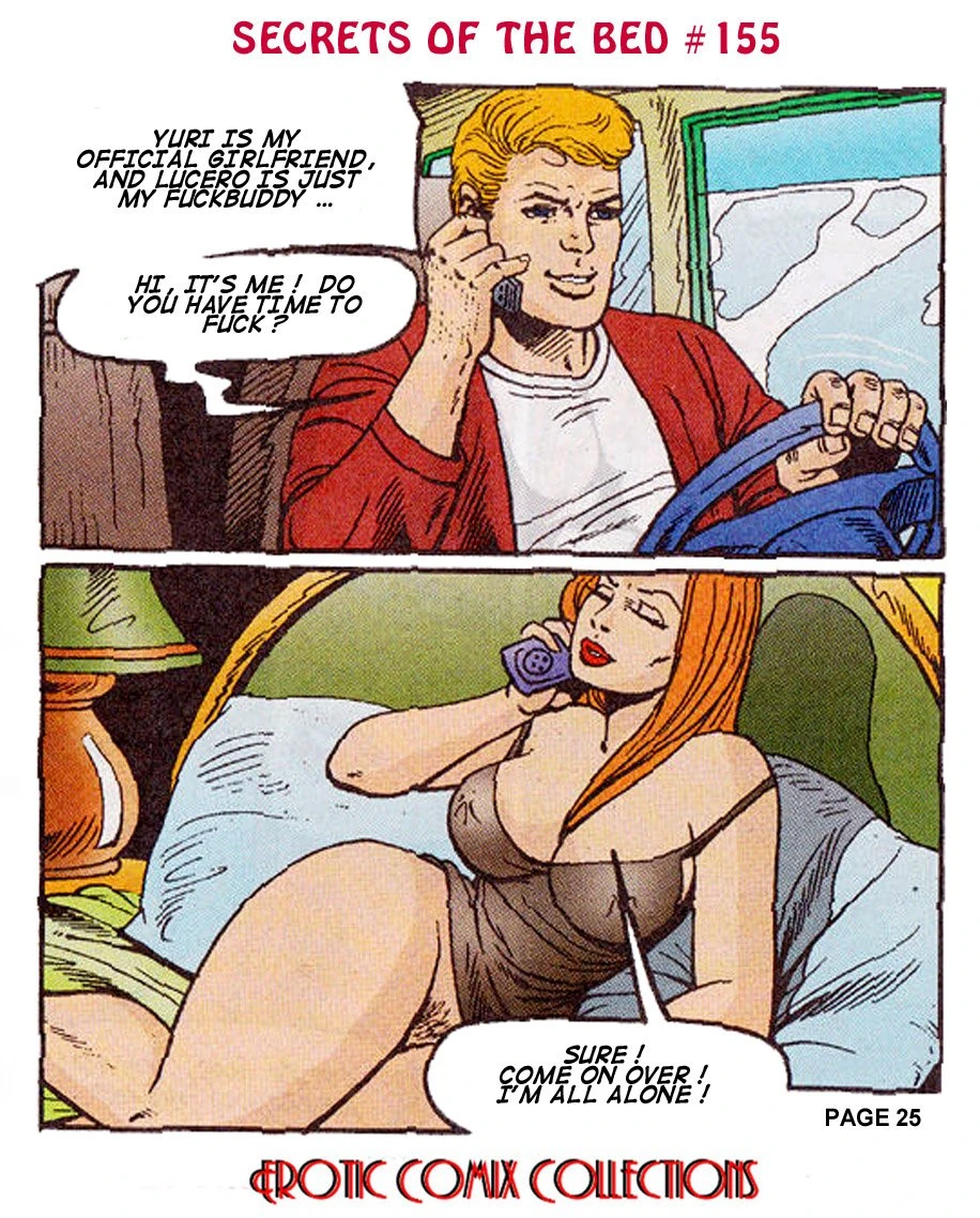 SECRETS OF THRE BED porn comic picture 27