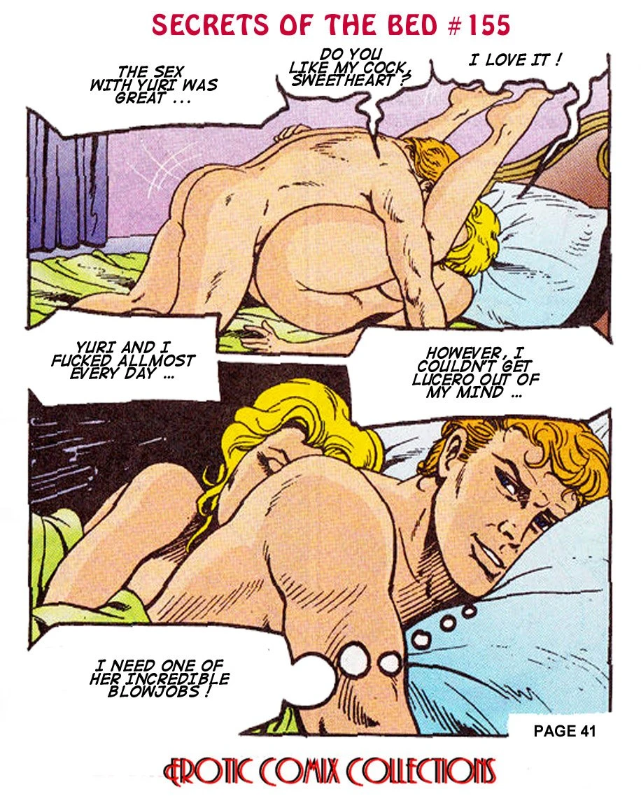 SECRETS OF THRE BED porn comic picture 43