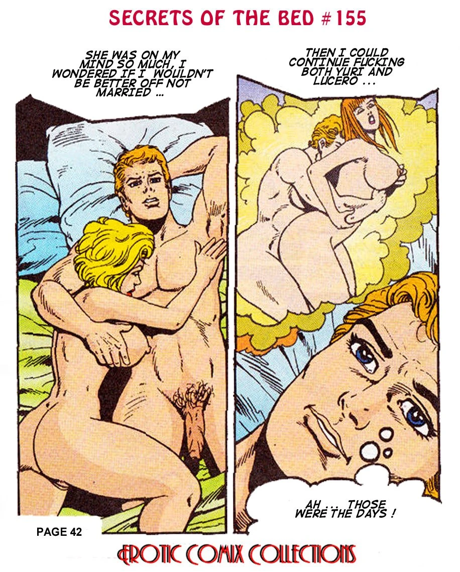 SECRETS OF THRE BED porn comic picture 44