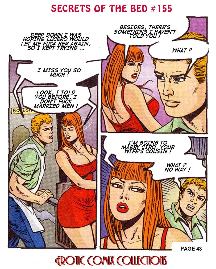 SECRETS OF THRE BED porn comic picture 45
