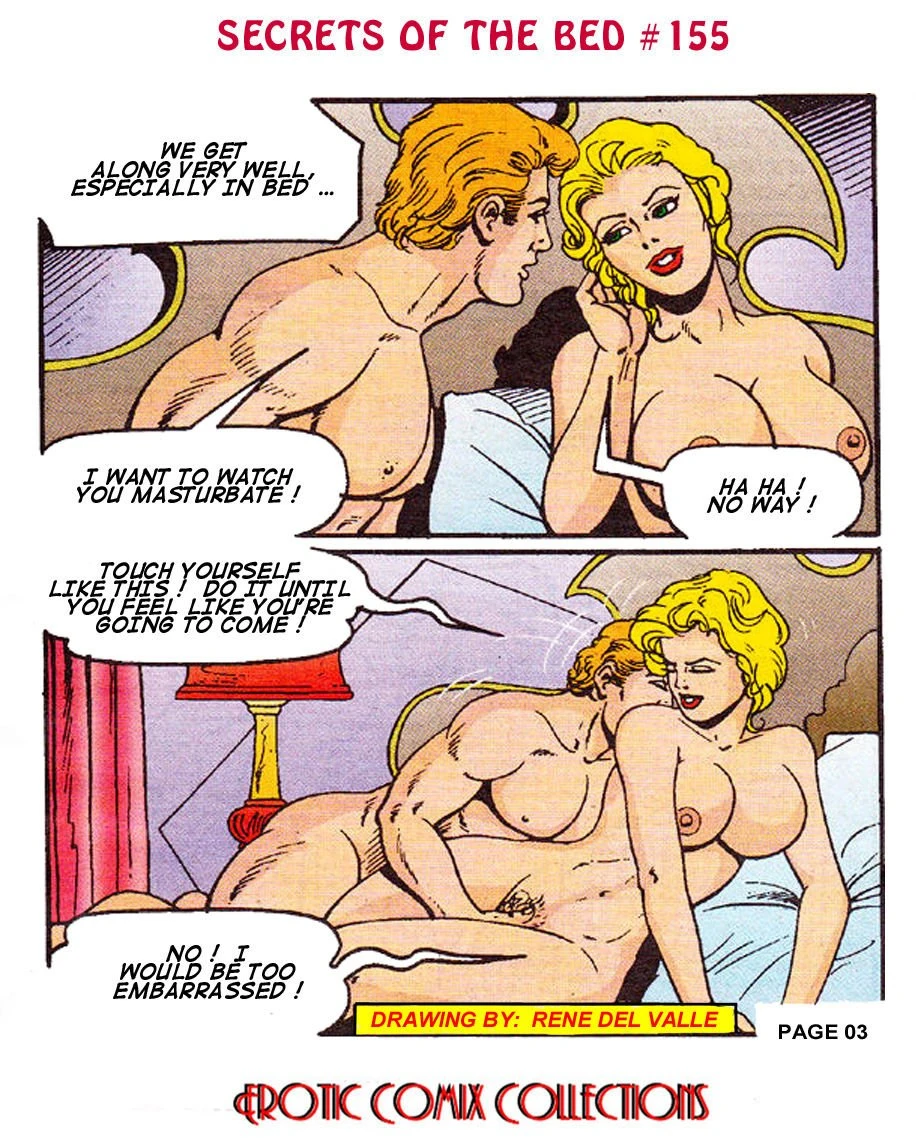 SECRETS OF THRE BED porn comic picture 5
