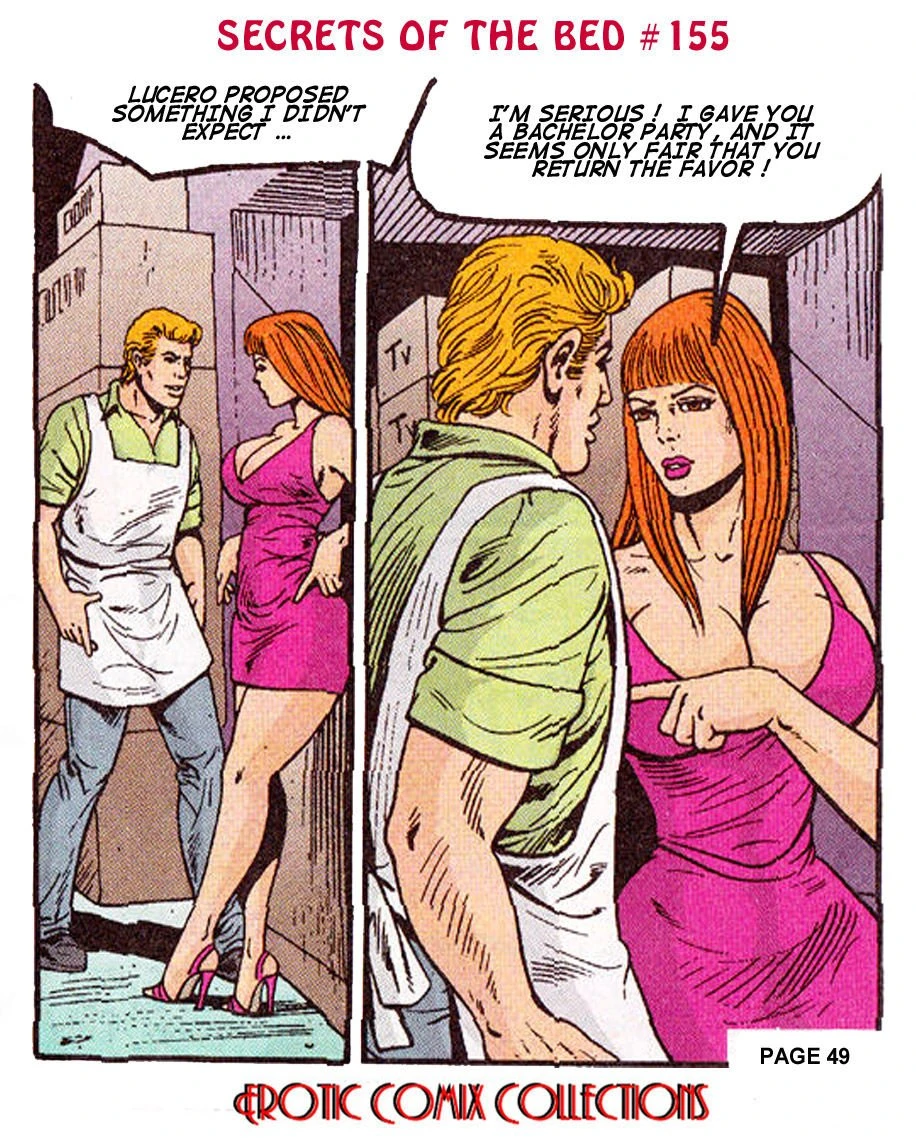 SECRETS OF THRE BED porn comic picture 51