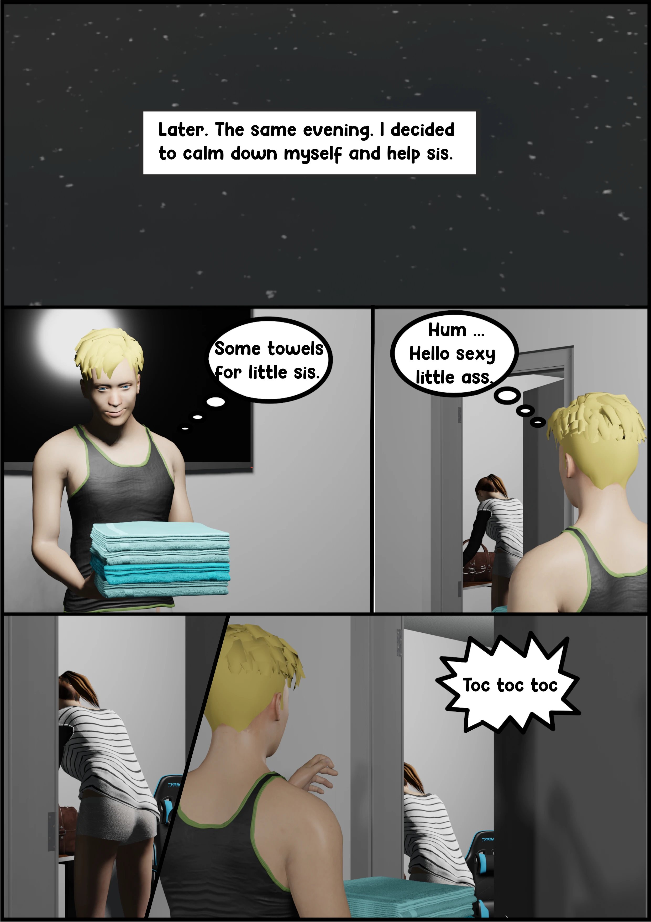 Seduce her - Comic 01 - And all begin porn comic picture 11