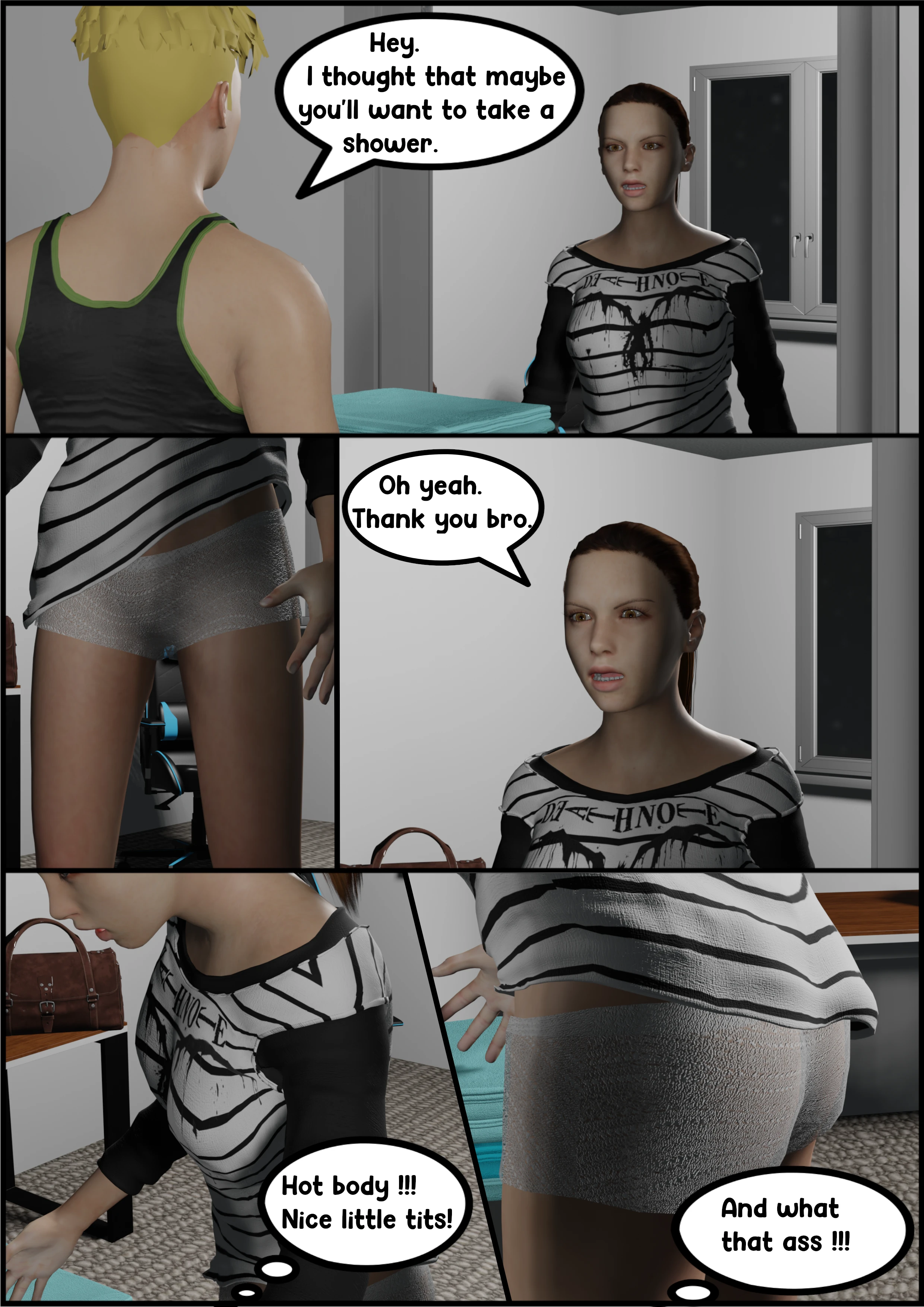 Seduce her - Comic 01 - And all begin porn comic picture 12
