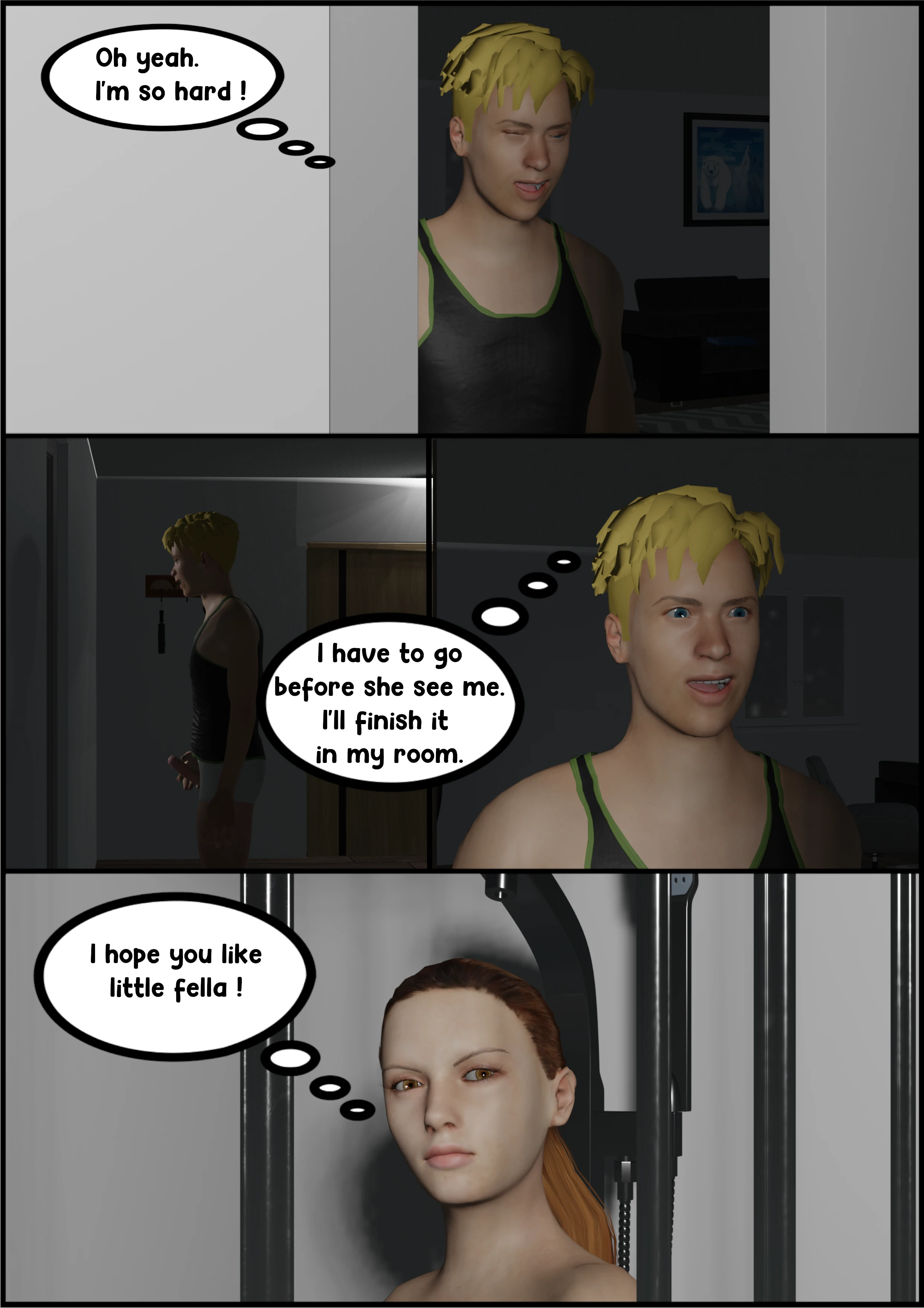 Seduce her - Comic 01 - And all begin porn comic picture 15