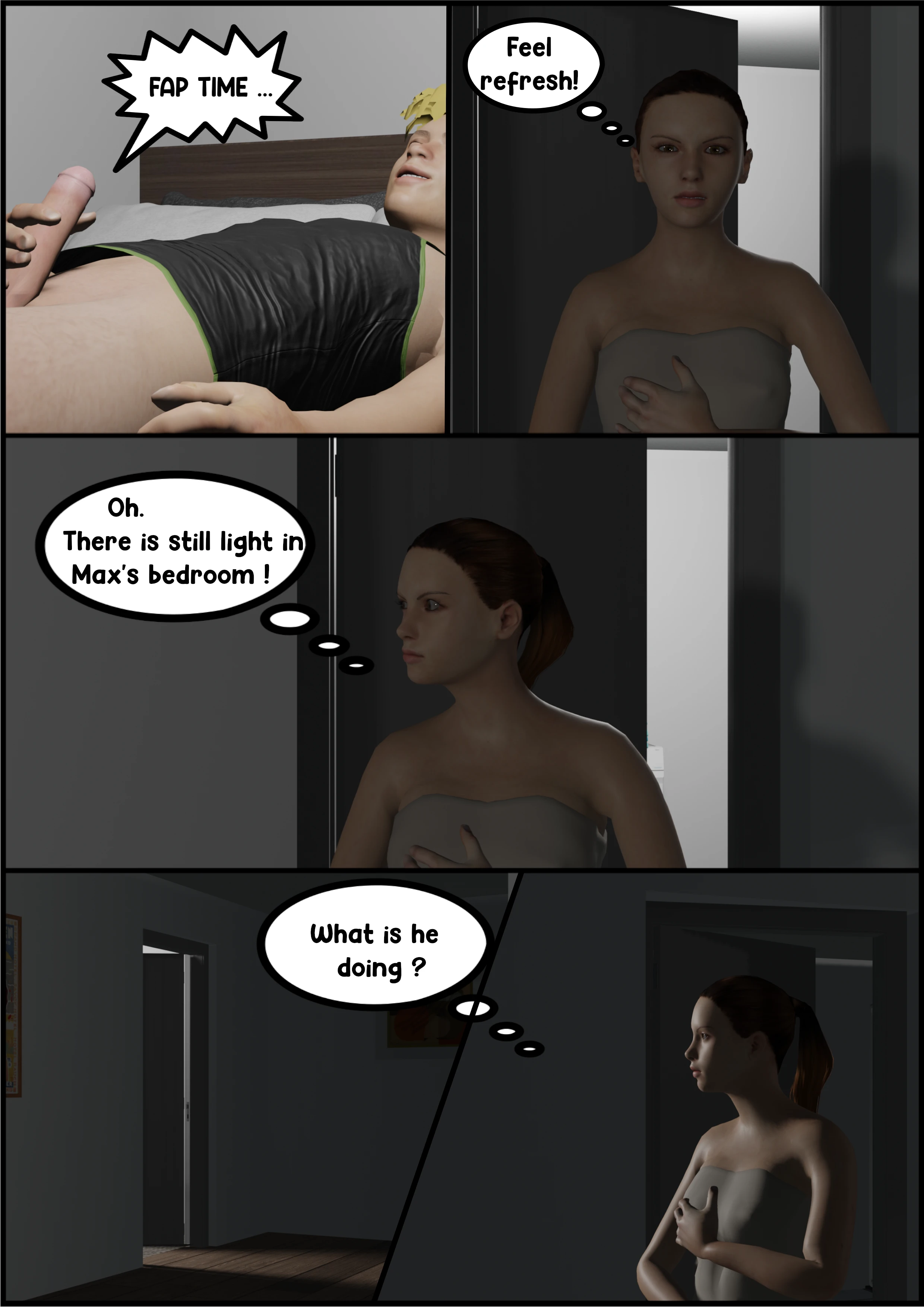 Seduce her - Comic 01 - And all begin porn comic picture 16