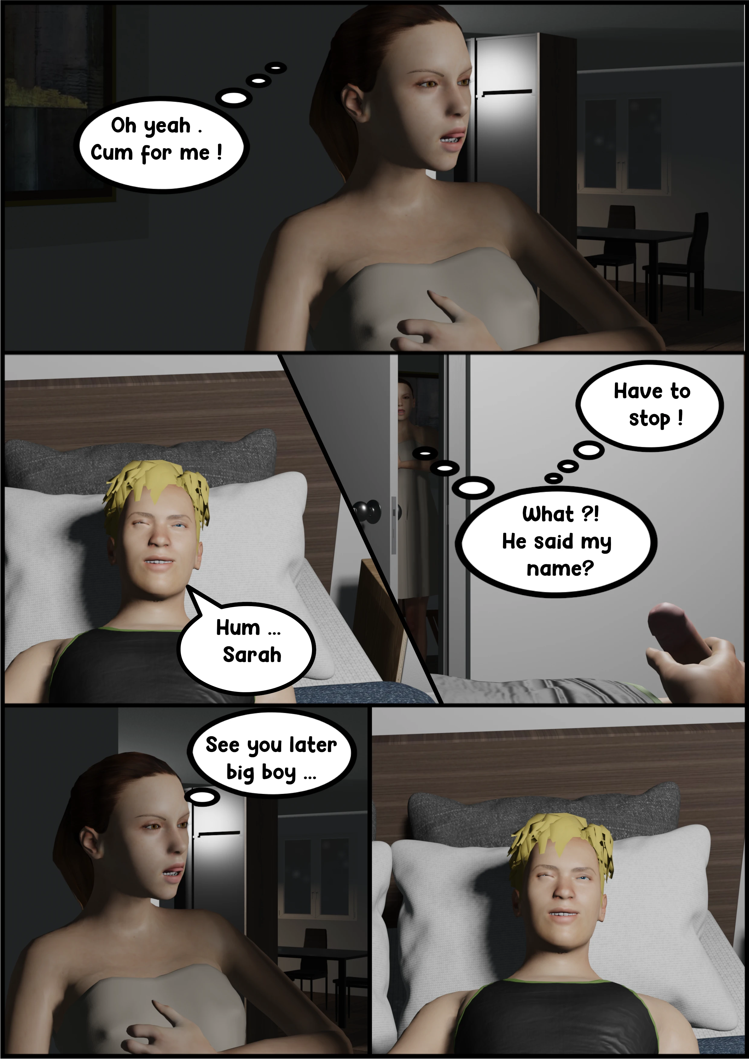 Seduce her - Comic 01 - And all begin porn comic picture 19