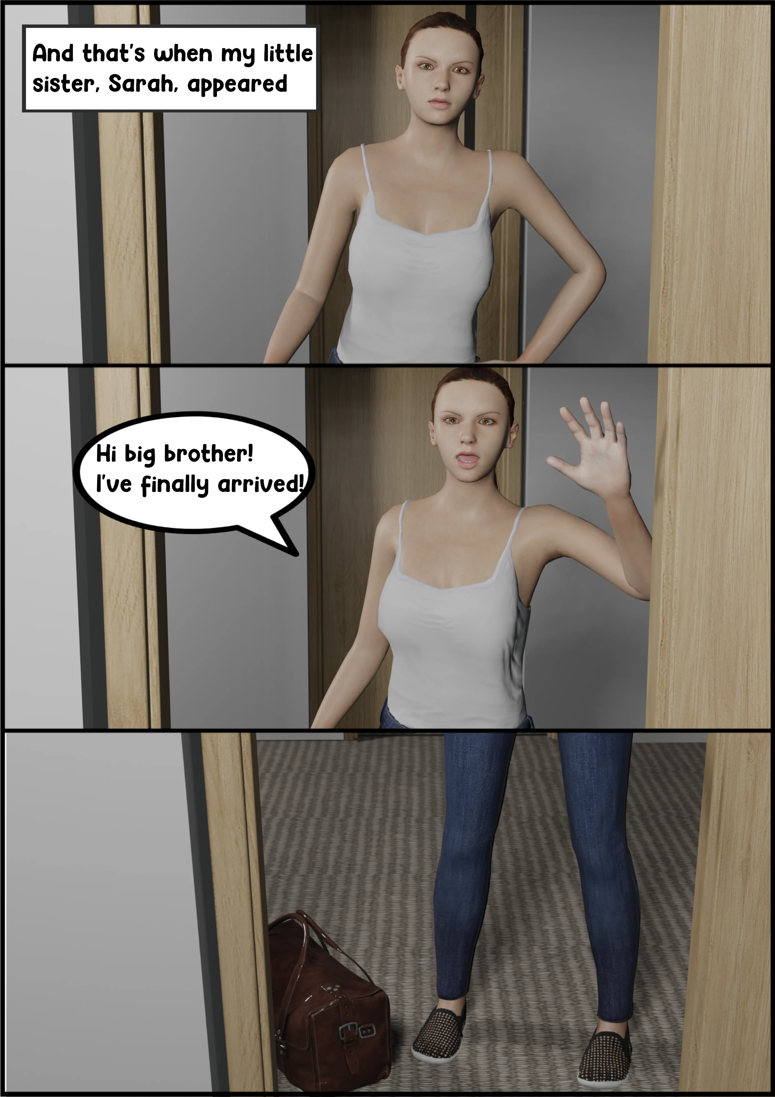 Seduce her - Comic 01 - And all begin porn comic picture 4