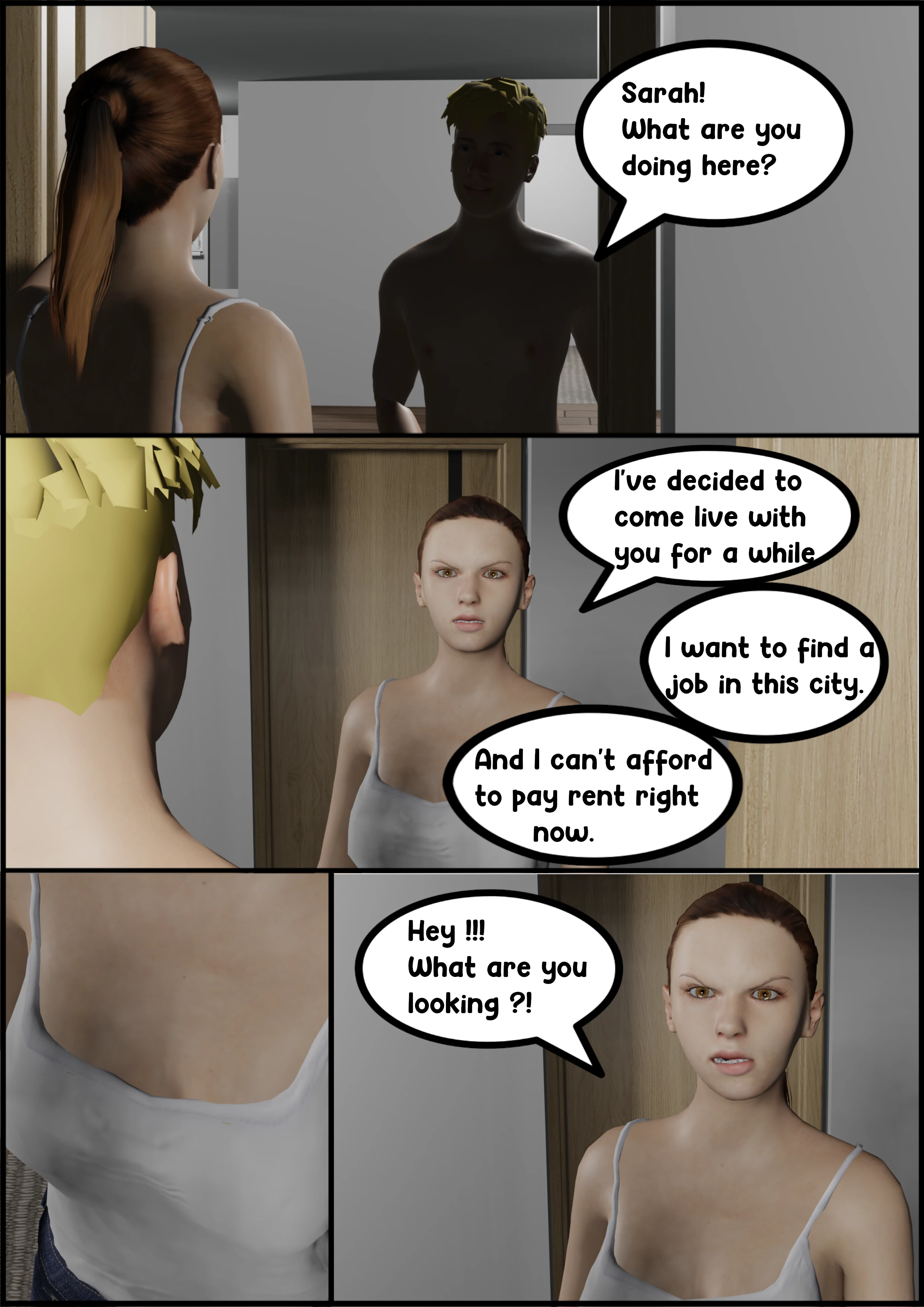 Seduce her - Comic 01 - And all begin porn comic picture 5