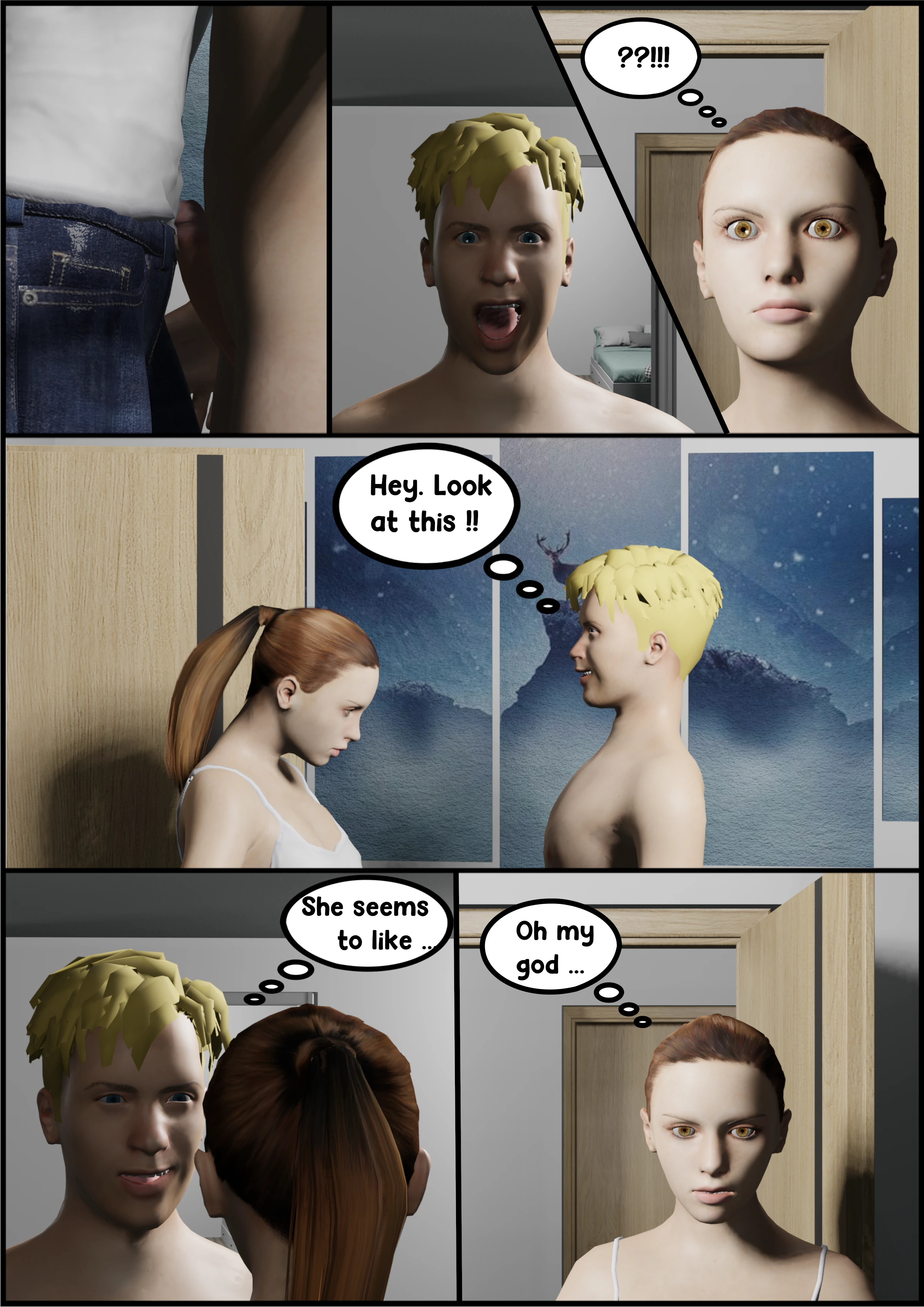 Seduce her - Comic 01 - And all begin porn comic picture 8