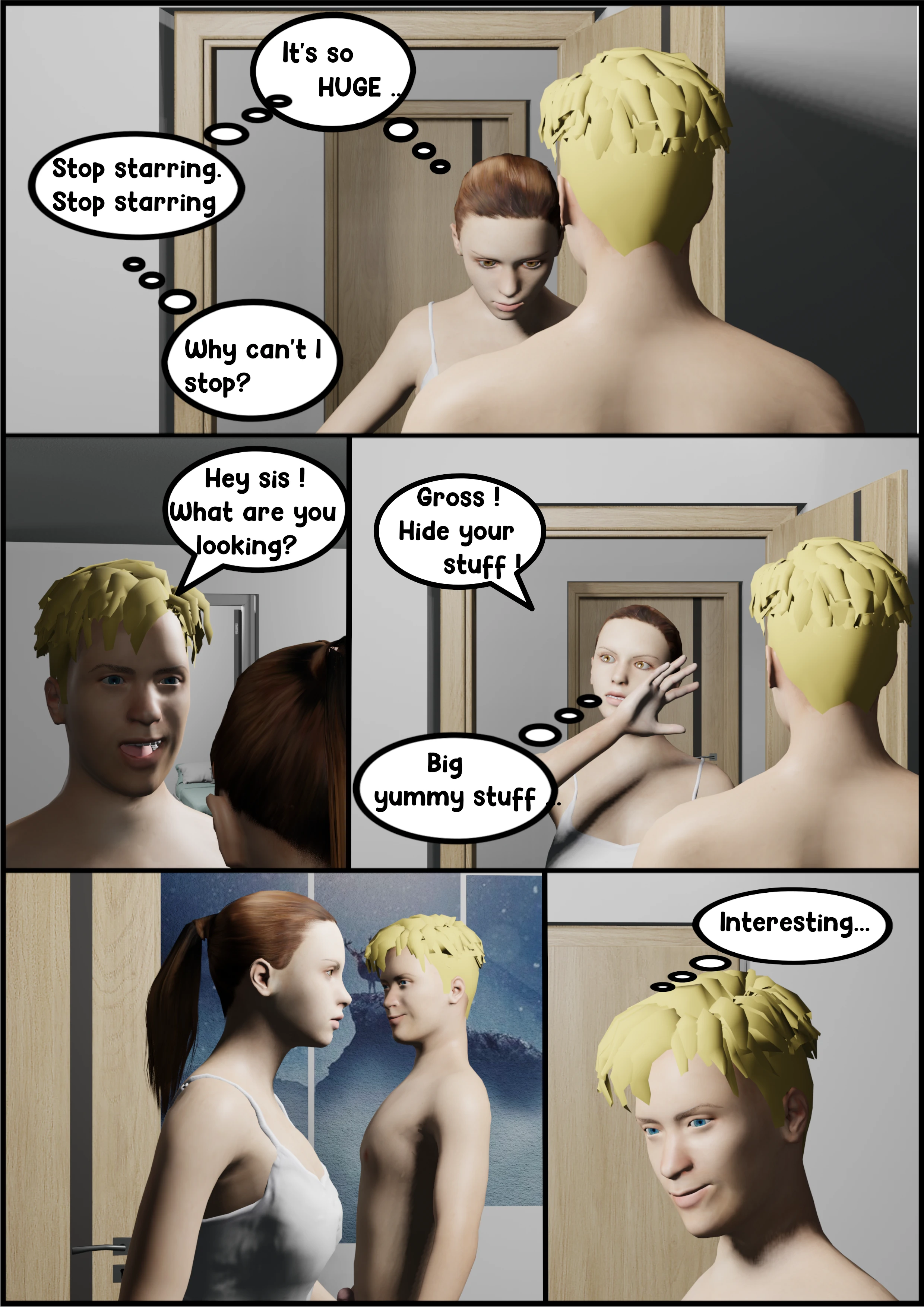 Seduce her - Comic 01 - And all begin porn comic picture 9