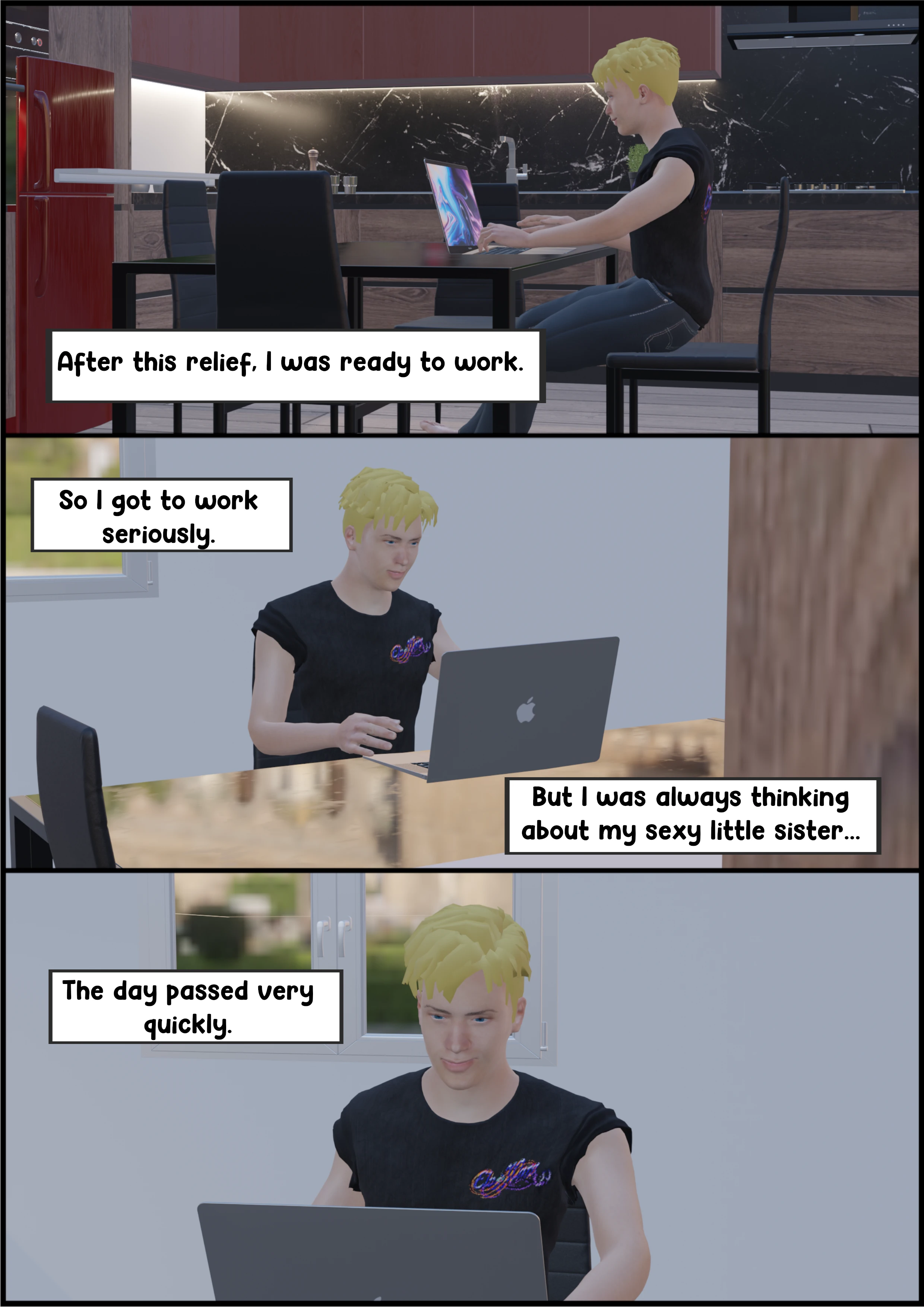 Seduce her - Comic 02 - Worried porn comic picture 6