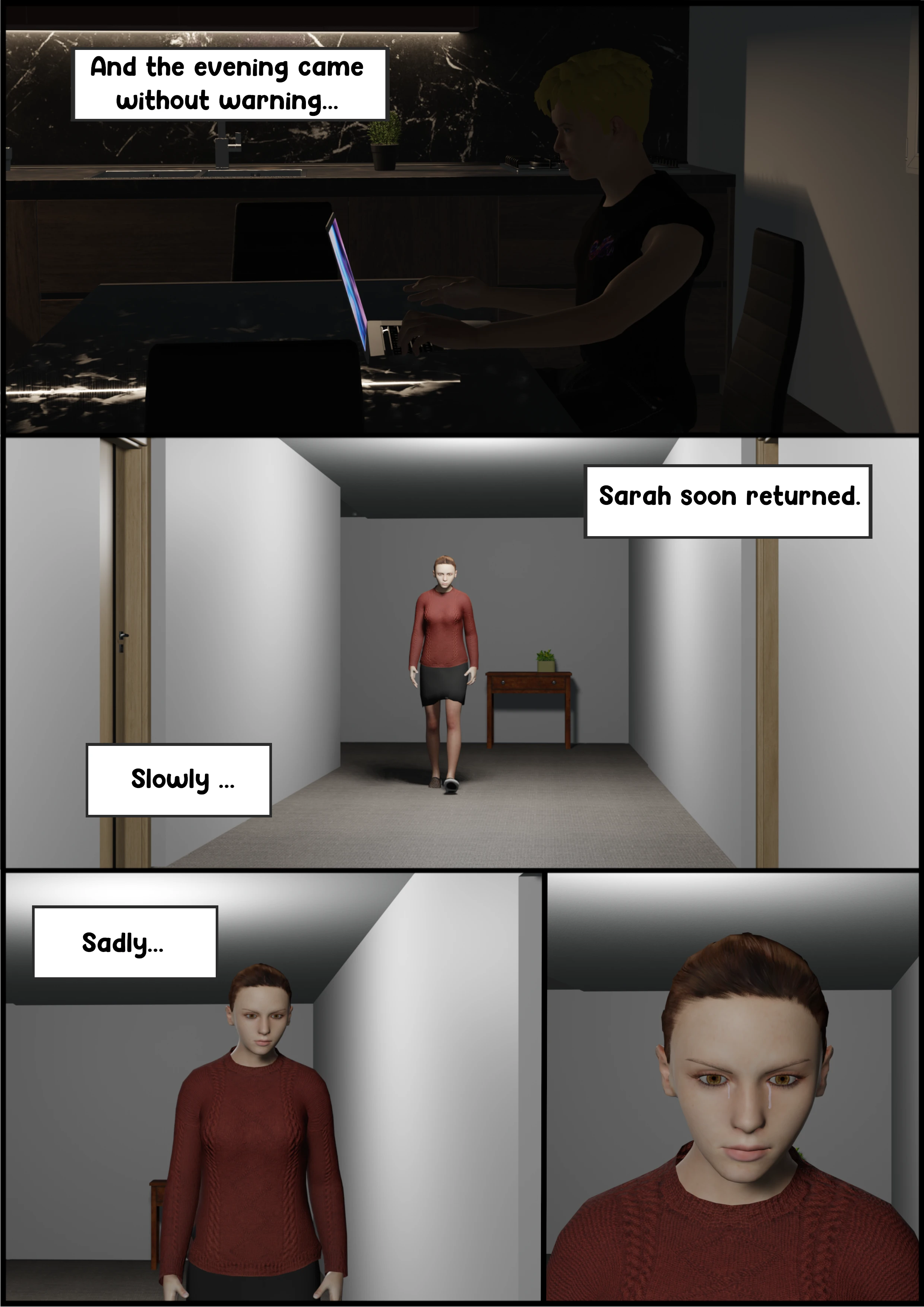 Seduce her - Comic 02 - Worried porn comic picture 7