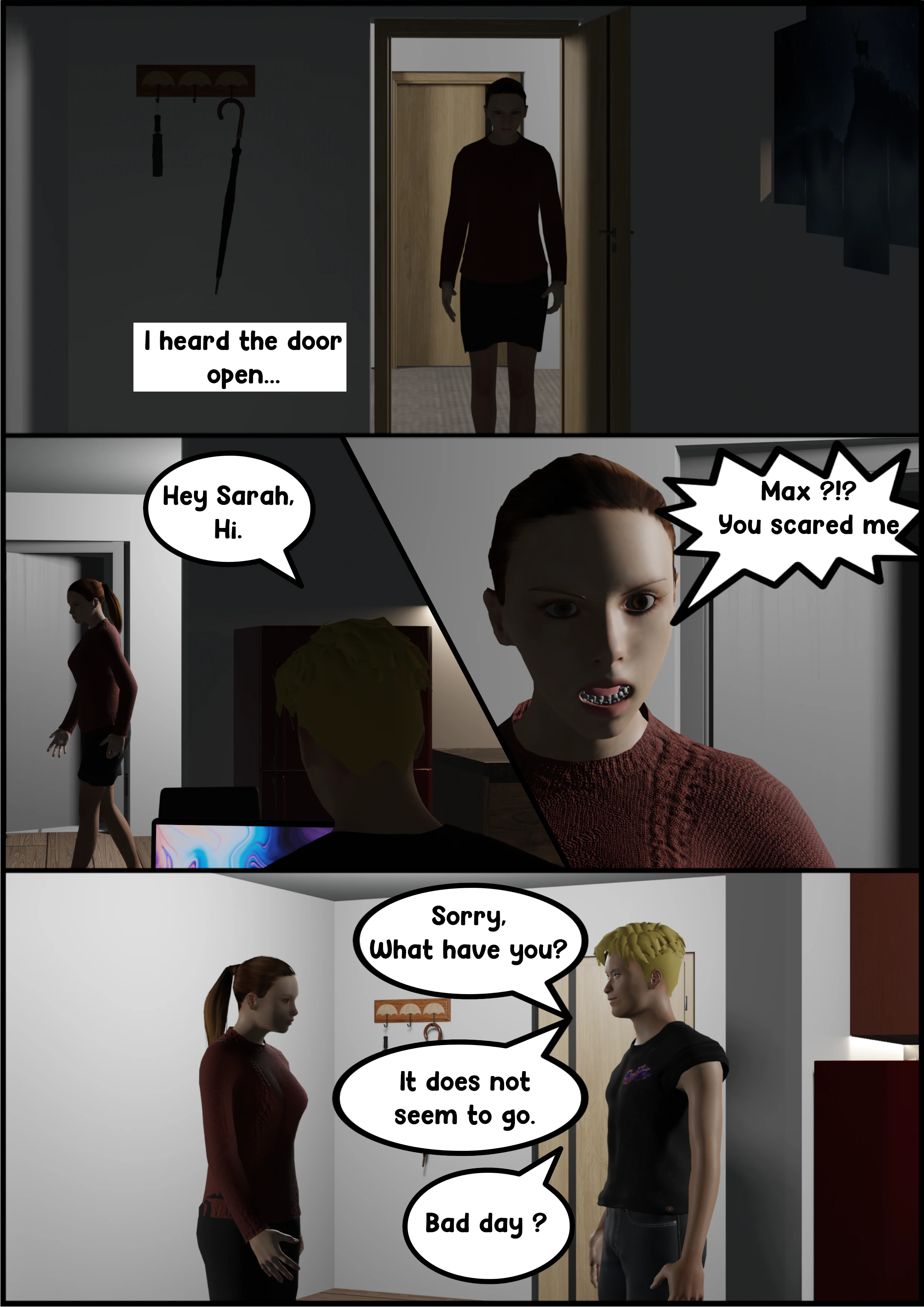 Seduce her - Comic 02 - Worried porn comic picture 8