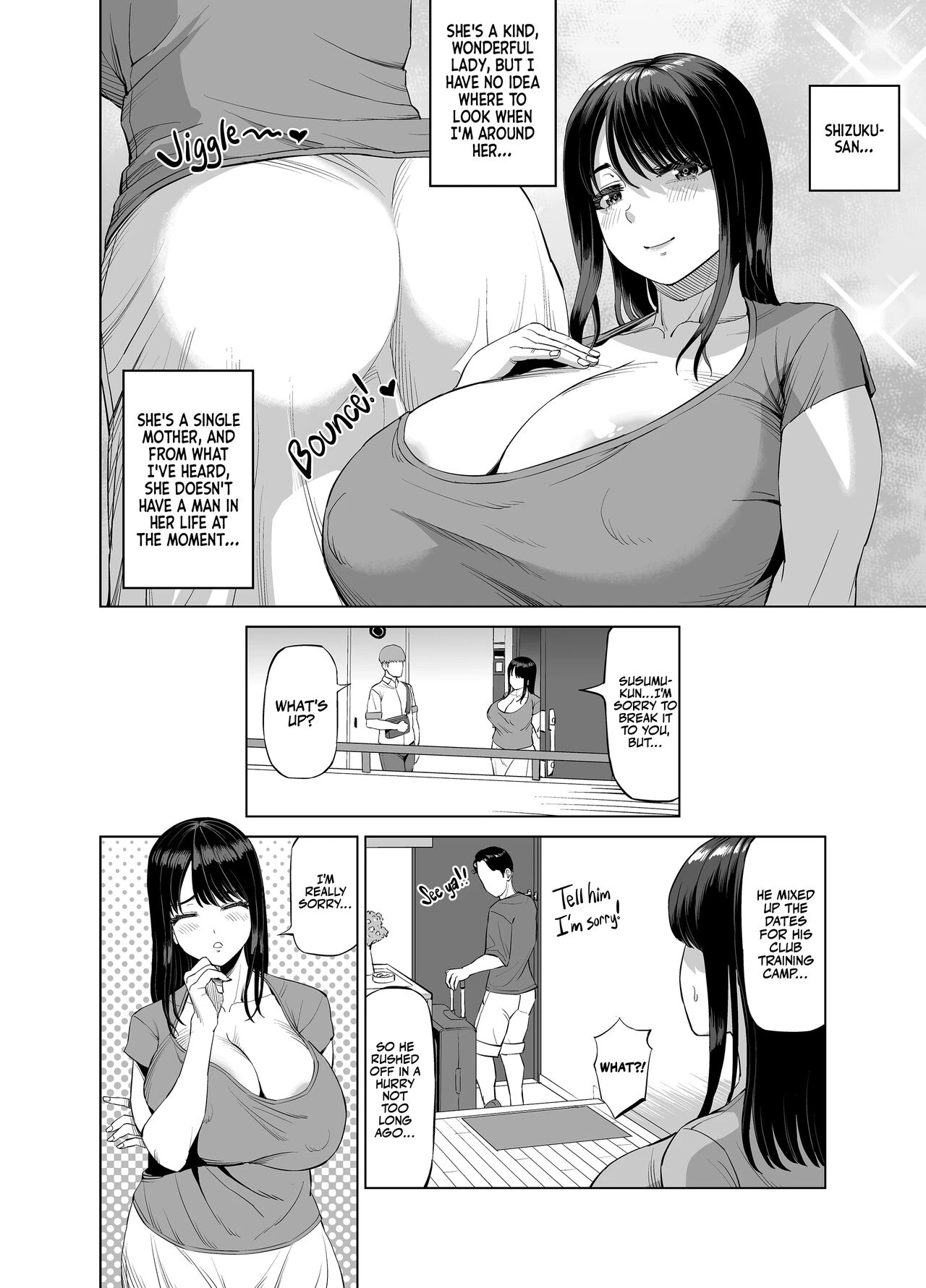 Seduced By A Friend's Mother.. | Tomodachi no Okaa-san ni Sasowarete.. porn comic picture 3