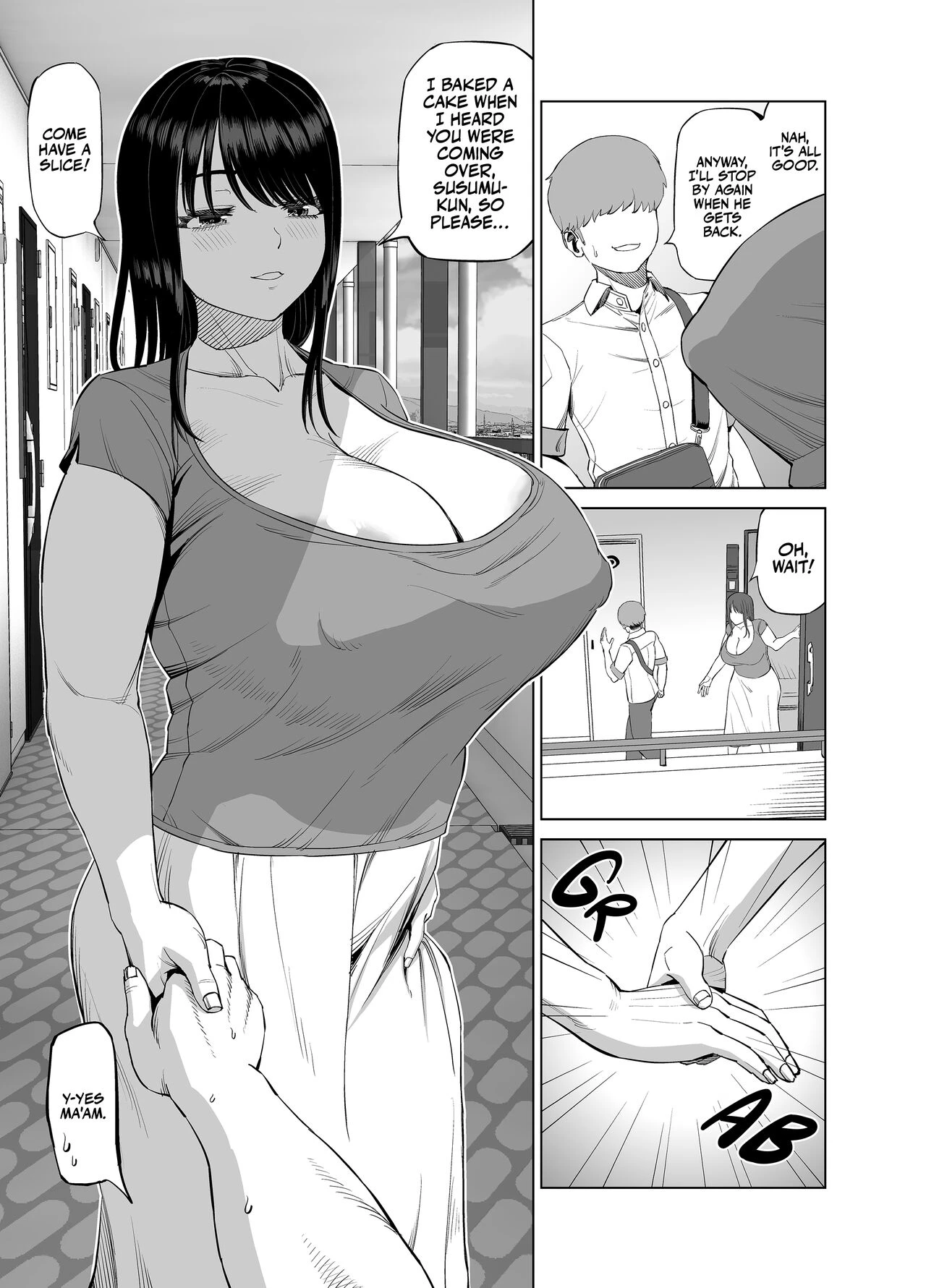 Seduced By A Friend's Mother.. | Tomodachi no Okaa-san ni Sasowarete.. porn comic picture 4