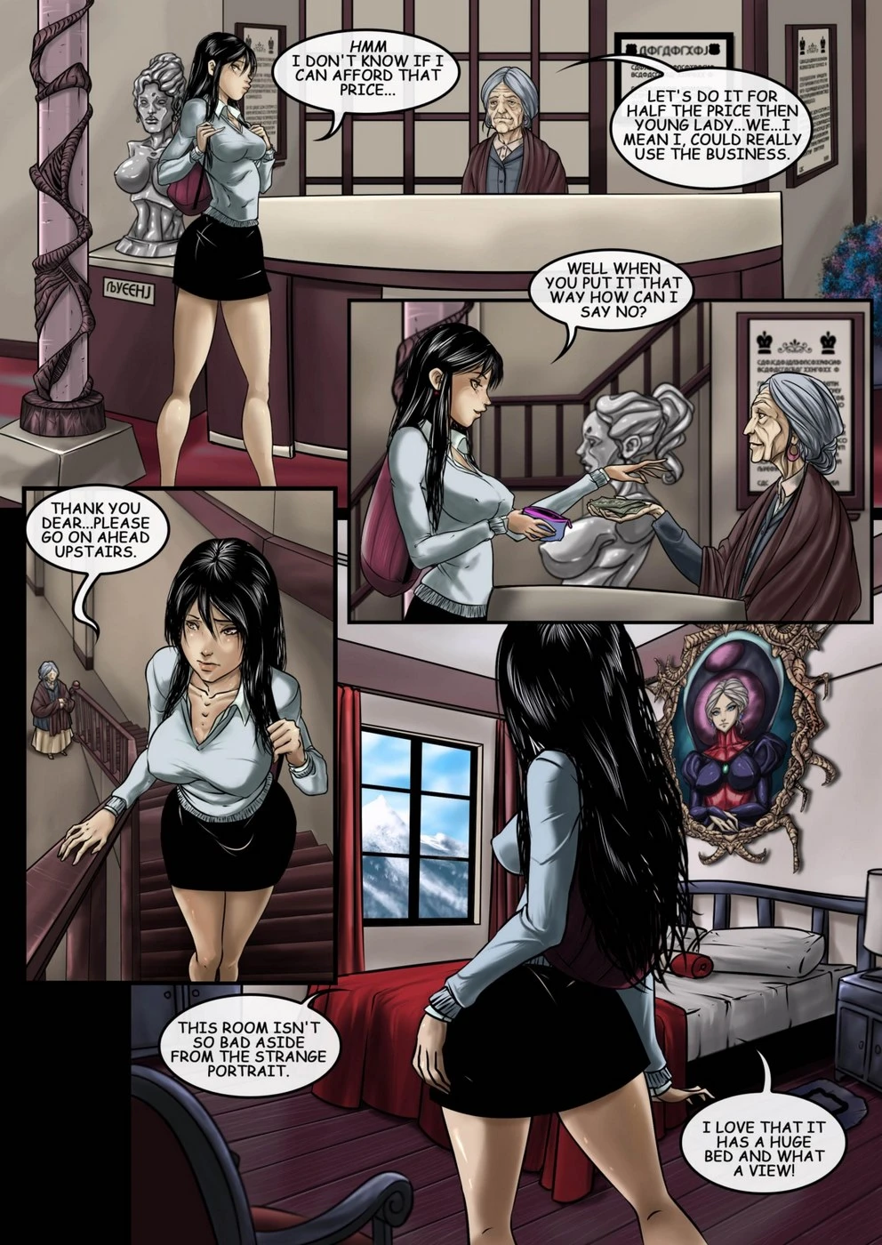 Seduction of Size porn comic picture 4