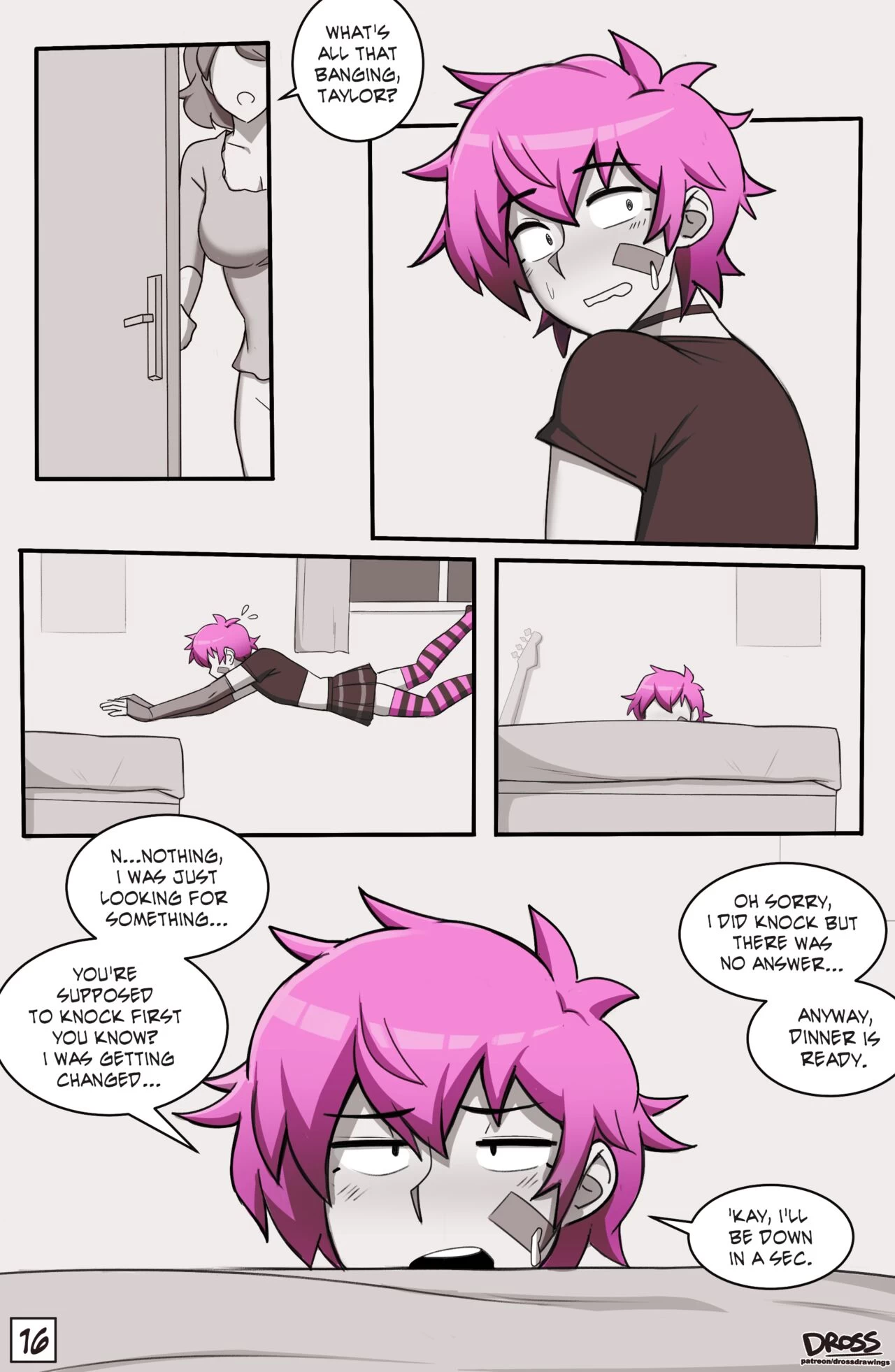 See Ya Later Boi 2 | Taylor the skater femboy porn comic picture 17