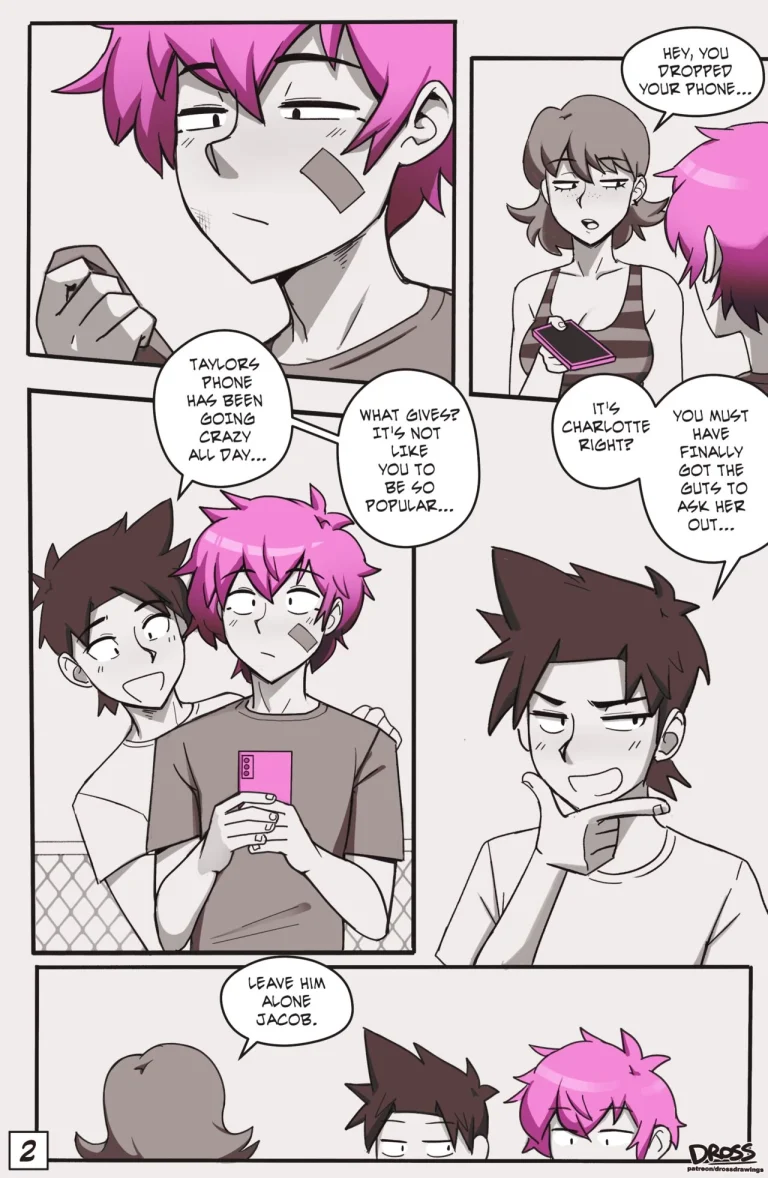 See Ya Later Boi 2 | Taylor the skater femboy porn comic picture 2