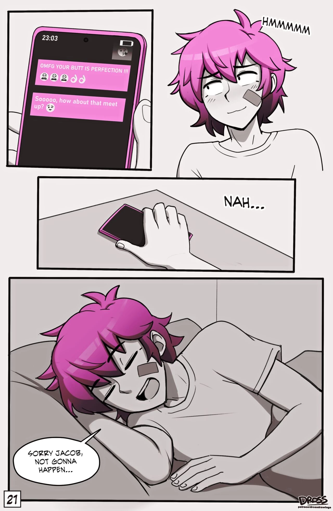 See Ya Later Boi 2 | Taylor the skater femboy porn comic picture 22