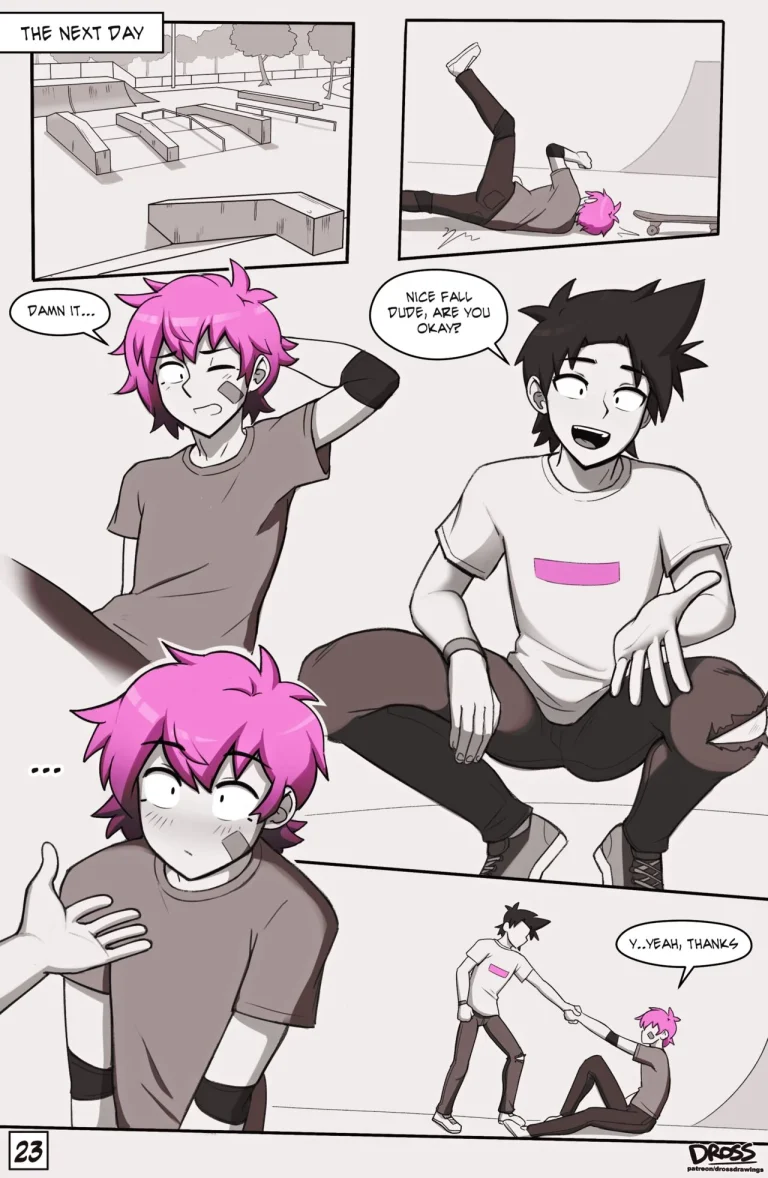 See Ya Later Boi 2 | Taylor the skater femboy porn comic picture 24