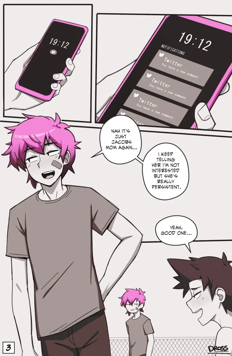 See Ya Later Boi 2 | Taylor the skater femboy porn comic picture 3