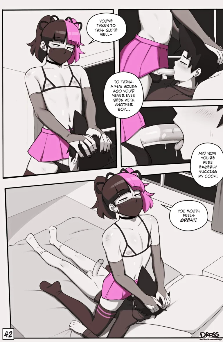See Ya Later Boi 2 | Taylor the skater femboy porn comic picture 43