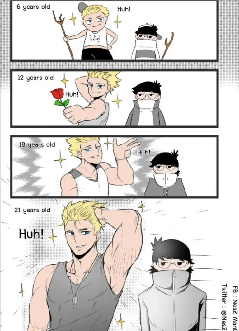 SEGS With Childhood Friend porn comic picture 1