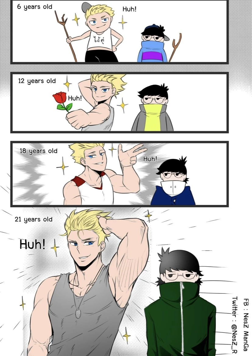 SEGS With Childhood Friend porn comic picture 2