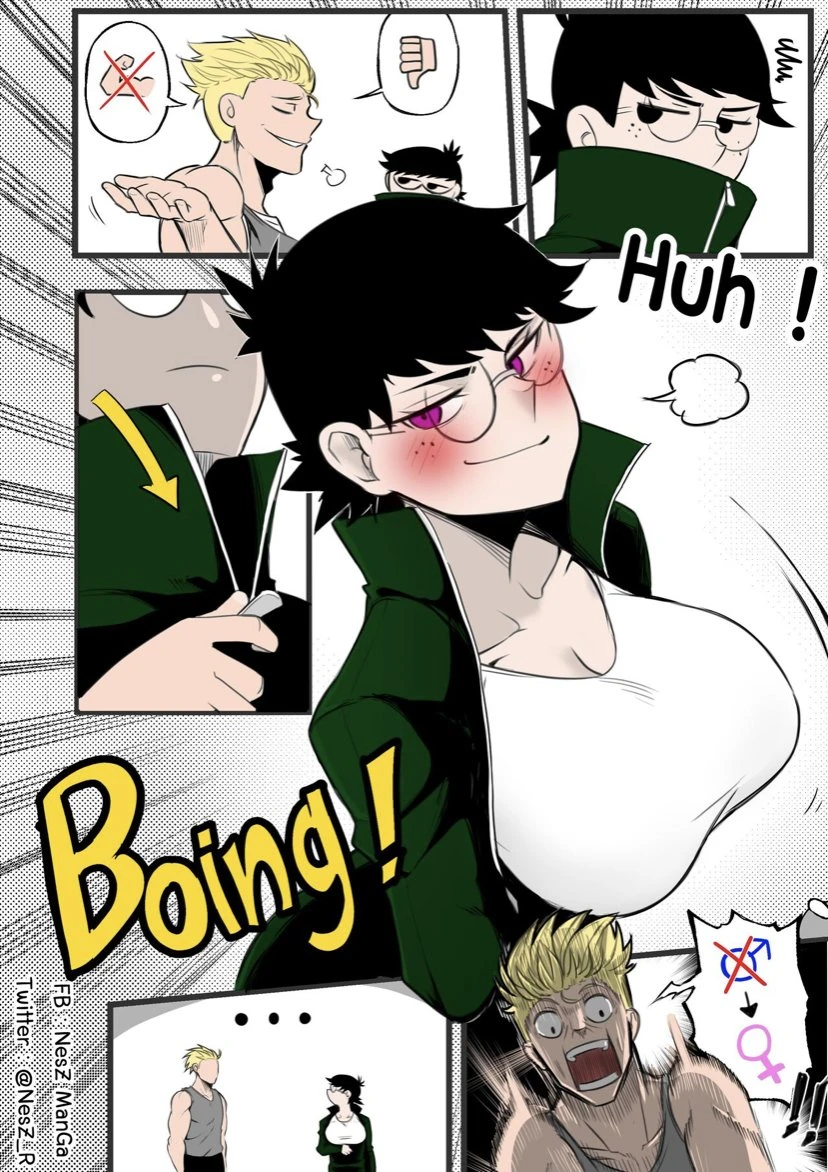 SEGS With Childhood Friend porn comic picture 3