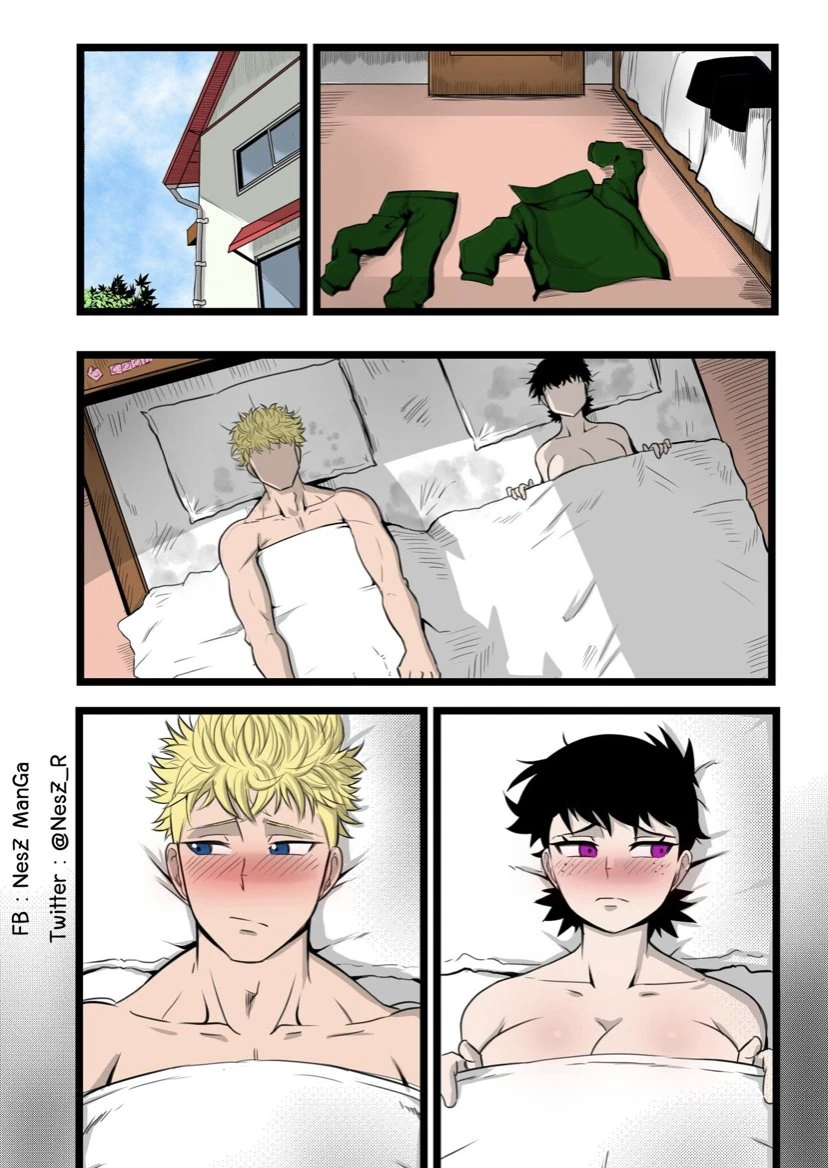 SEGS With Childhood Friend porn comic picture 8