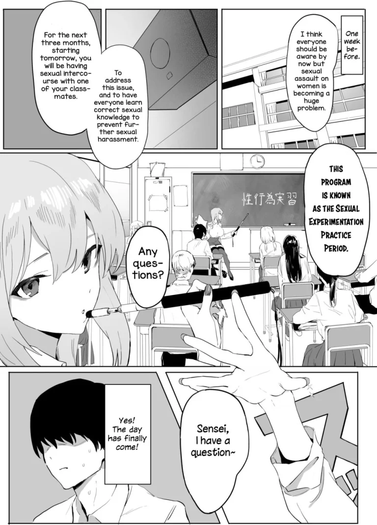 Seikoui Jisshuu/Sexual Experimentation Practice porn comic picture 4
