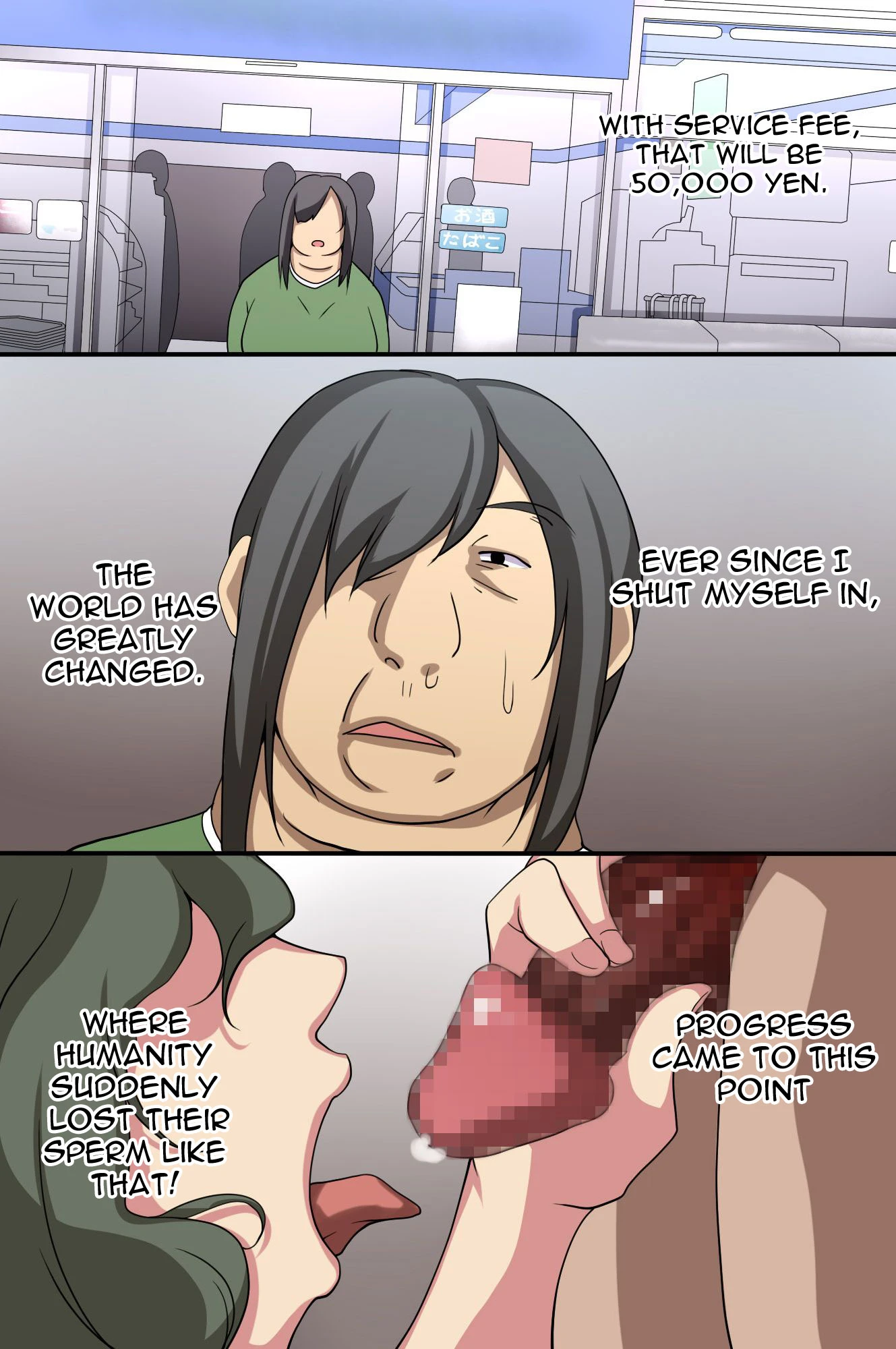 Seishi ga Okane no Kawari ni Tsukaeruyo ni Natta Sekai porn comic picture 10