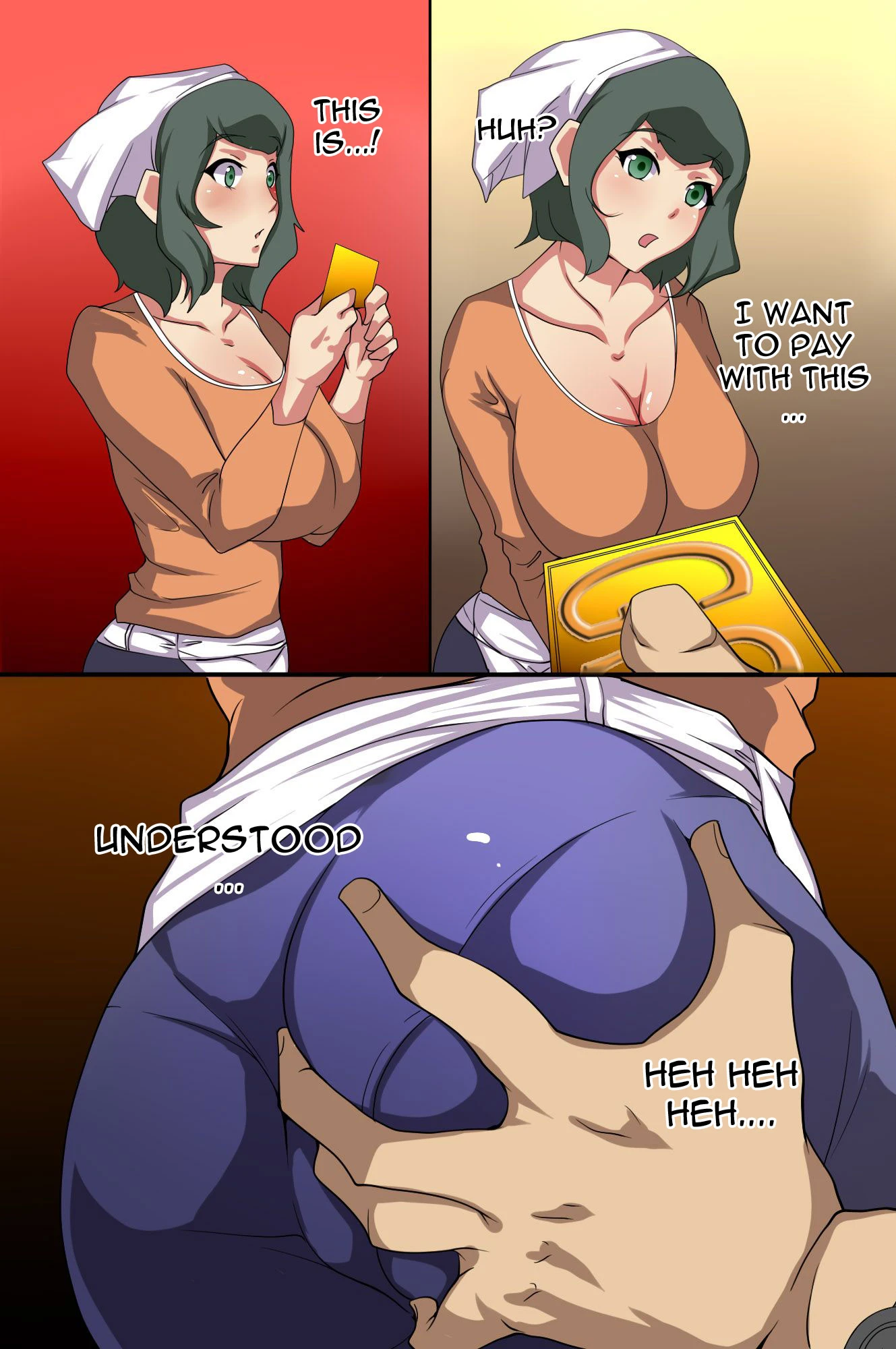 Seishi ga Okane no Kawari ni Tsukaeruyo ni Natta Sekai porn comic picture 56