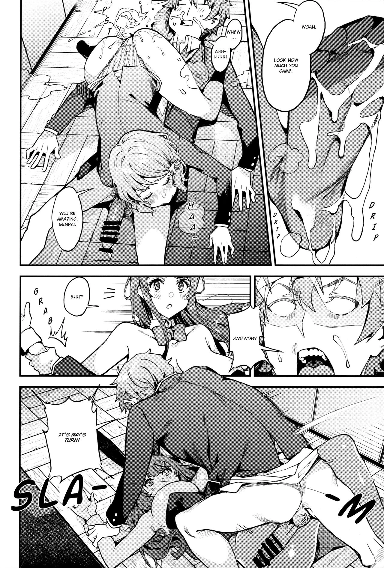 Seishun Buta Yarou X Mai X Tomoe porn comic picture 11