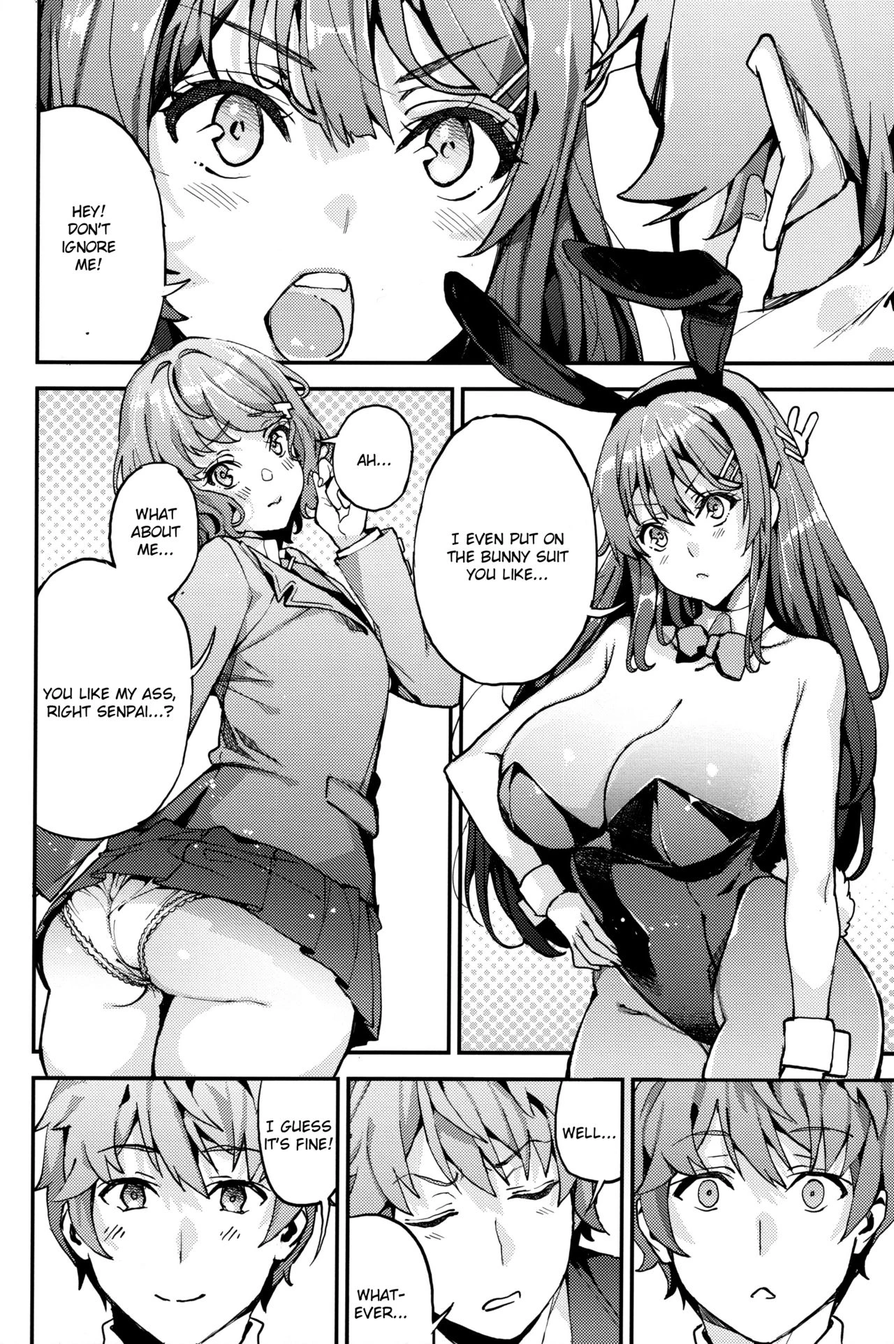 Seishun Buta Yarou X Mai X Tomoe porn comic picture 5