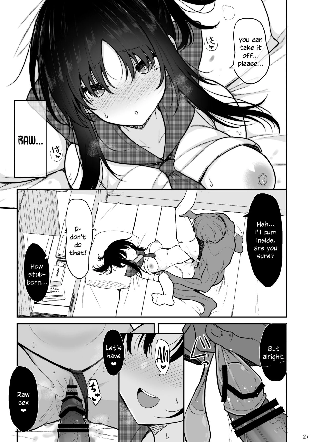 Seiso na Kanojo o Nakadashi Chuudoku ni Saseru made porn comic picture 26
