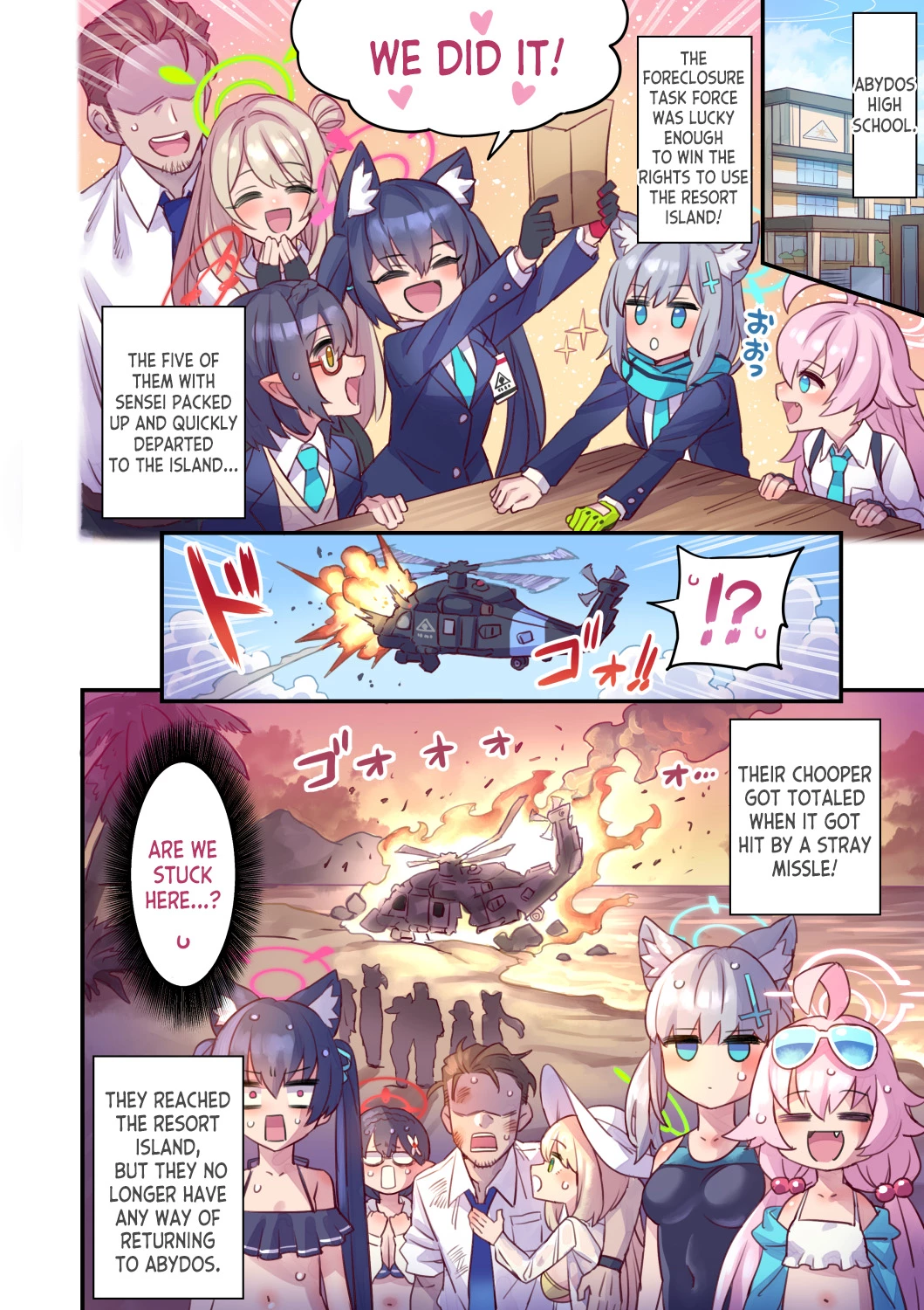 Seito to Issen Koechau Hon -Taisaku Iinkai Hen- (Blue Archive) porn comic picture 3