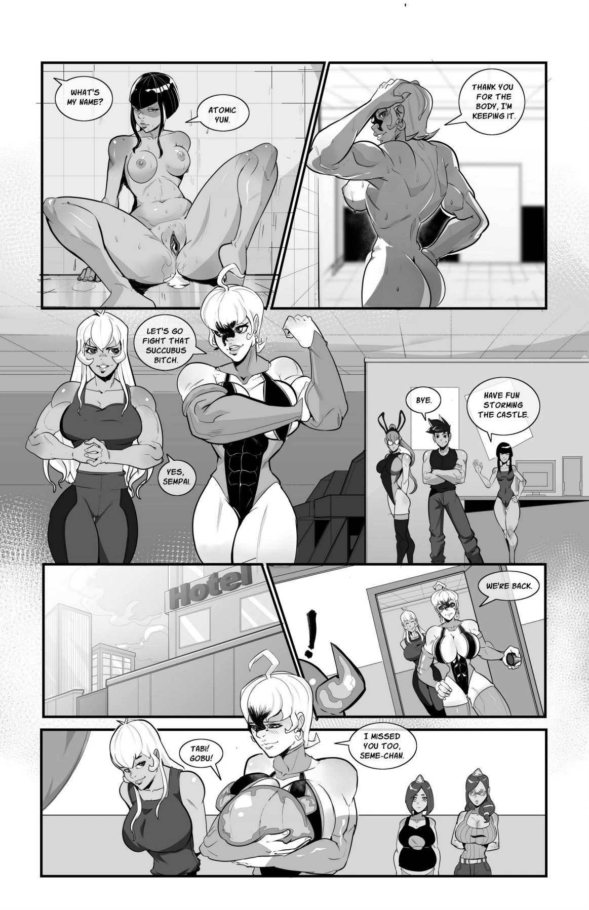 Semeblob Chan 10-11 porn comic picture 22