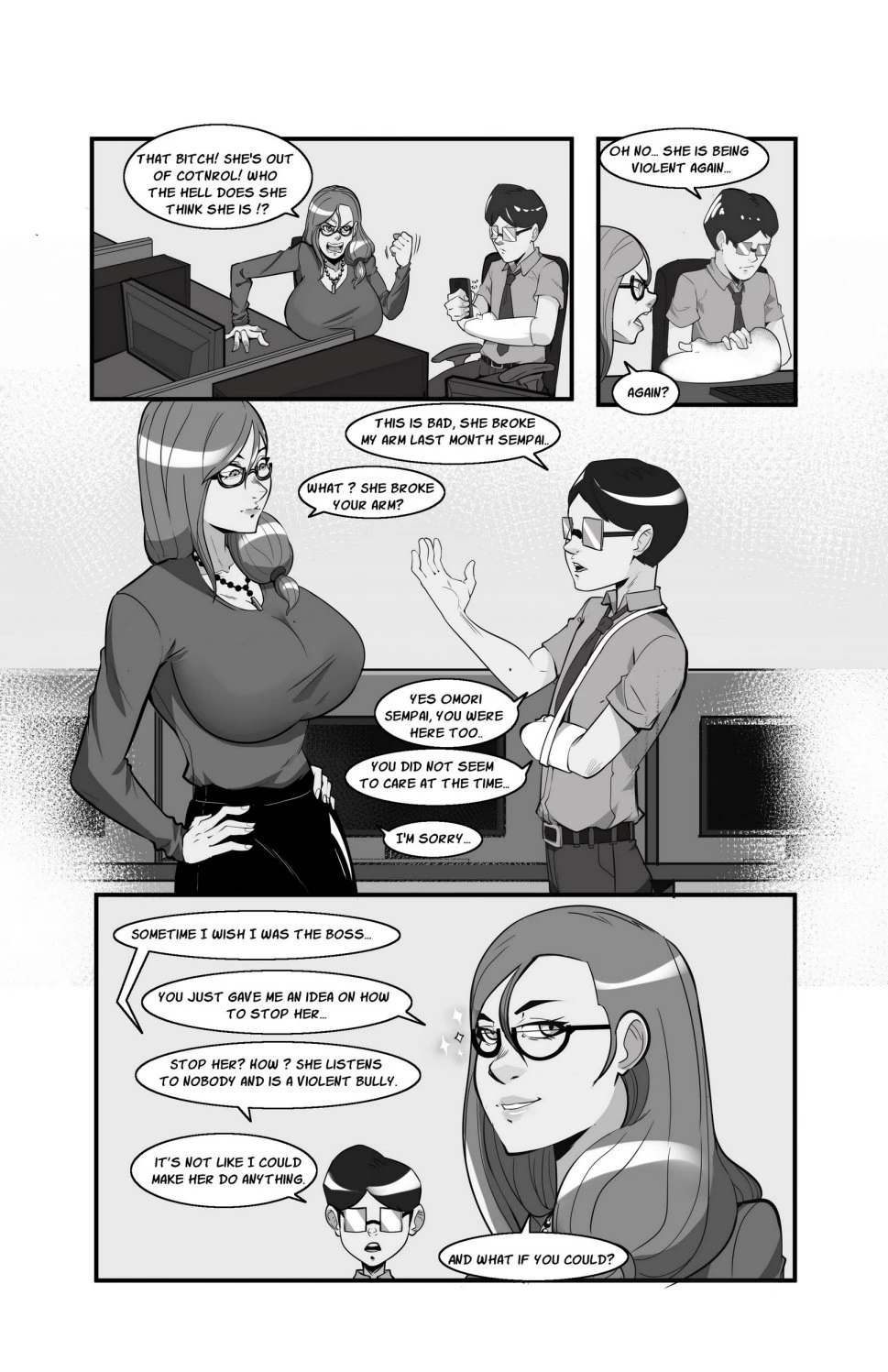 Semeblob Chan 3-5 porn comic picture 19