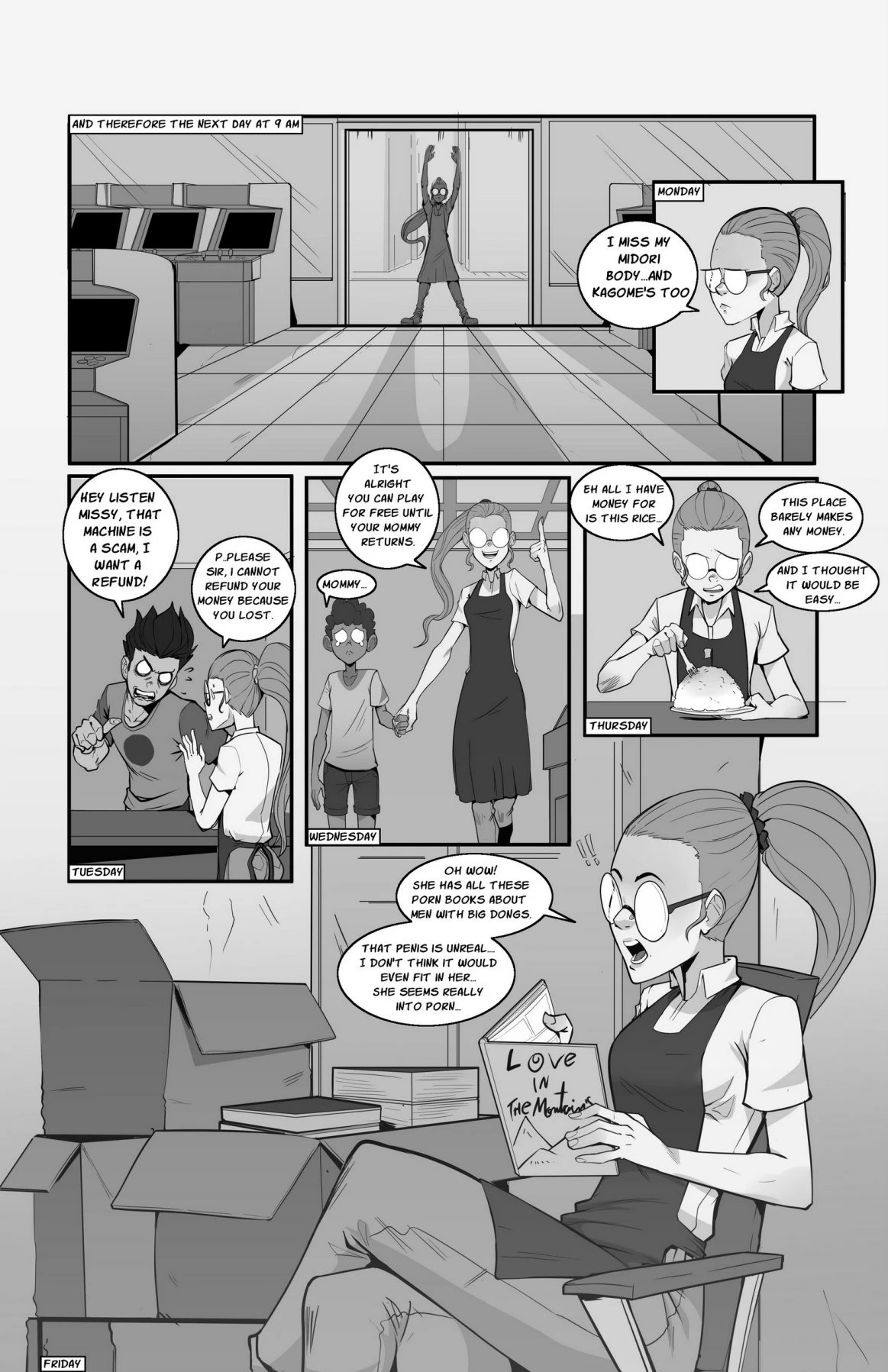 Semeblob Chan 6-7 porn comic picture 11