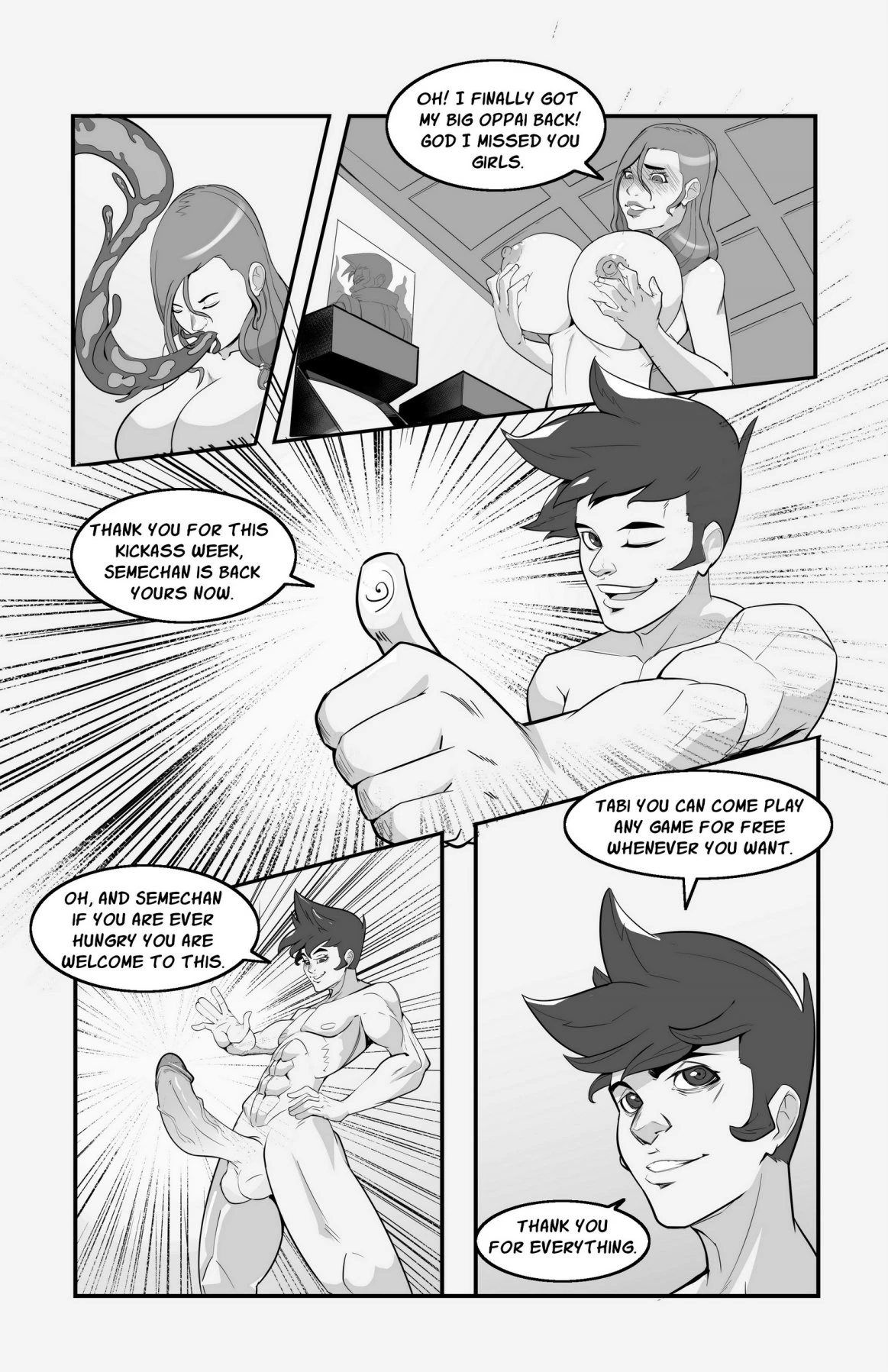 Semeblob Chan 6-7 porn comic picture 22