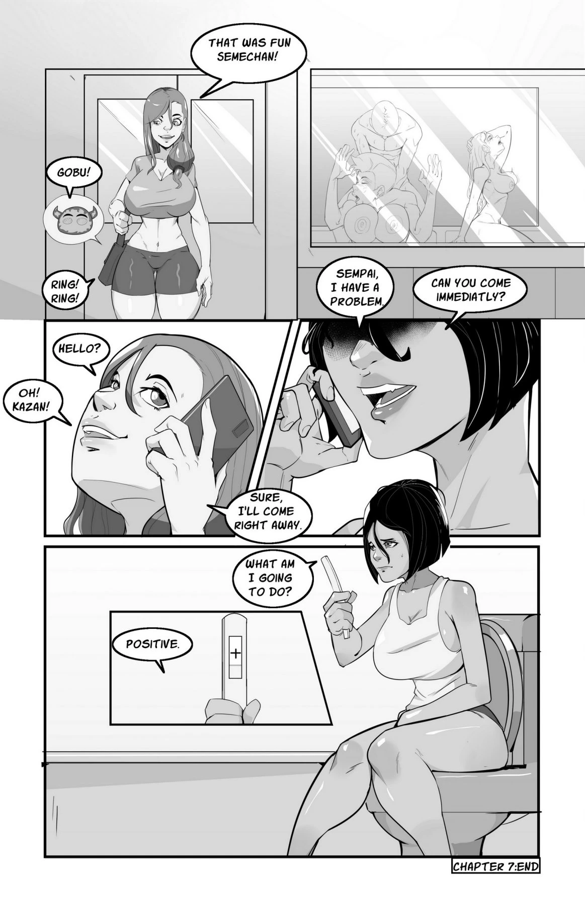 Semeblob Chan 6-7 porn comic picture 27
