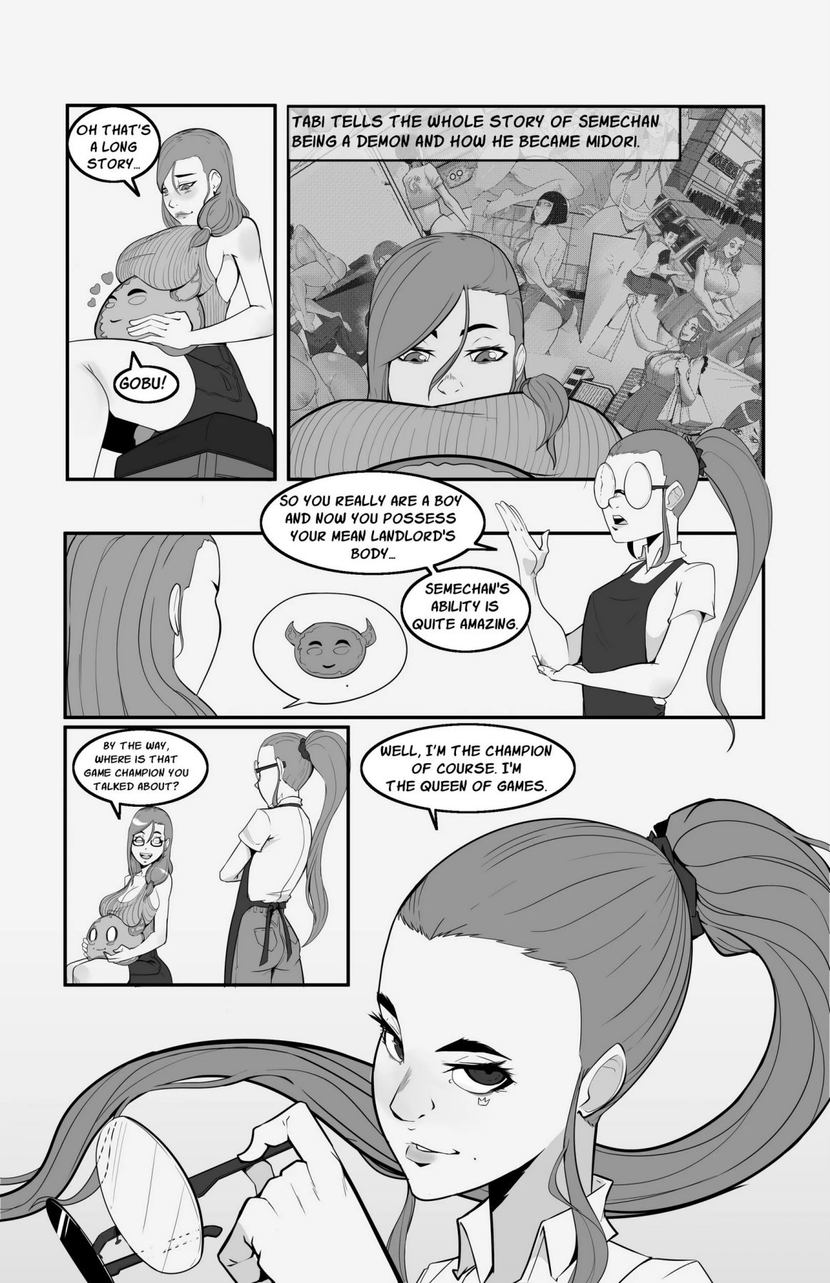 Semeblob Chan 6-7 porn comic picture 4