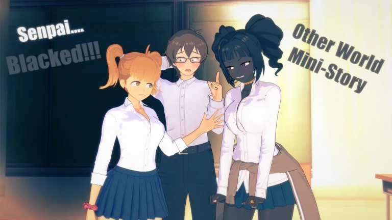 Senpai... Blacked! ch.2 porn comic picture 1